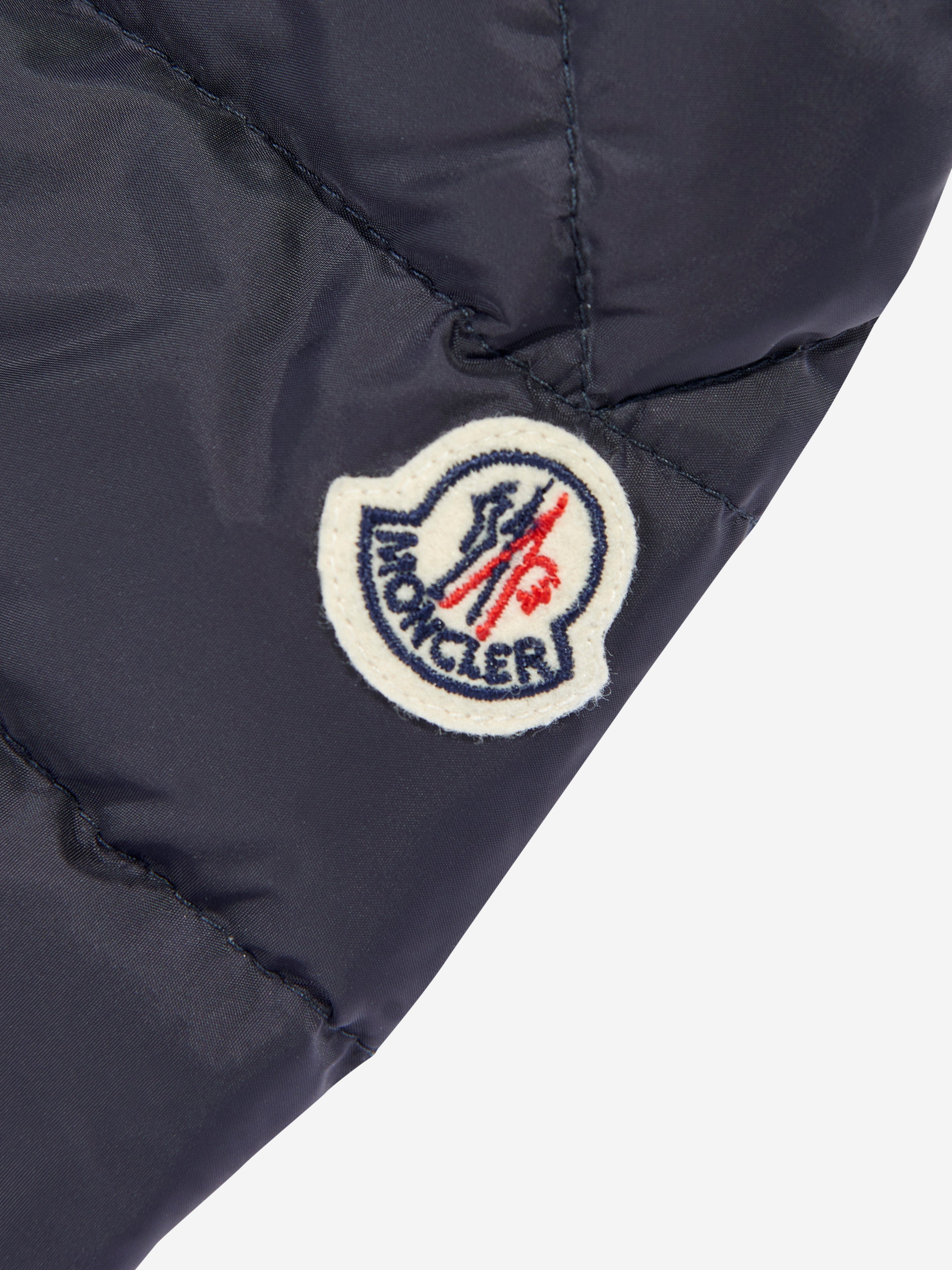 Moncler Enfant Baby Boys Down Padded Merary Jacket in Navy Buy Cheap Pay With Visa