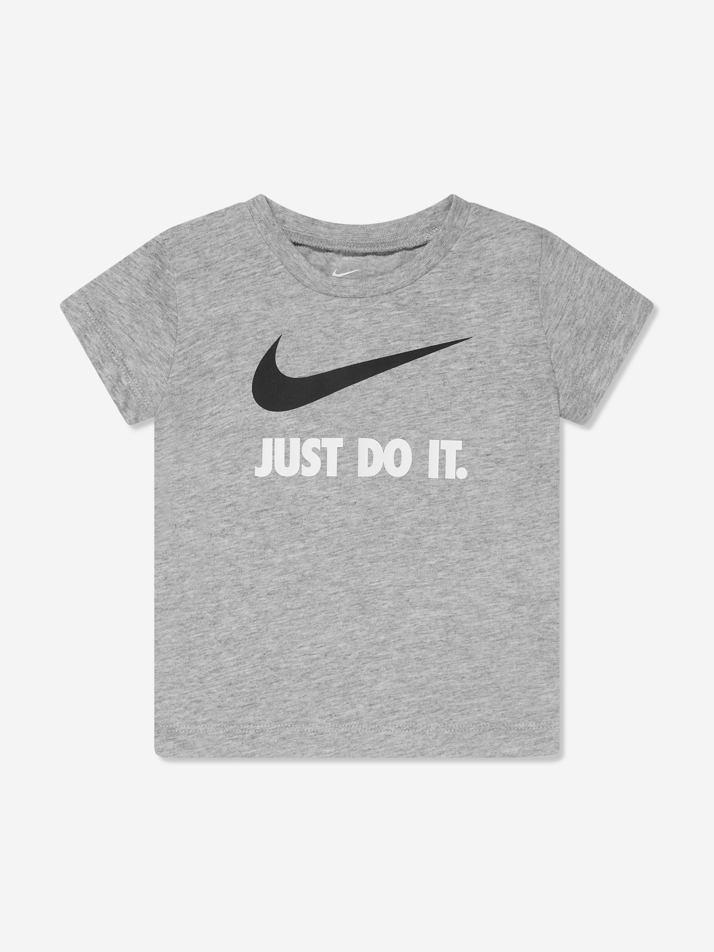 Nike Baby Boys JDI Swoosh T-Shirt in Grey Clearance Geniue Stockist