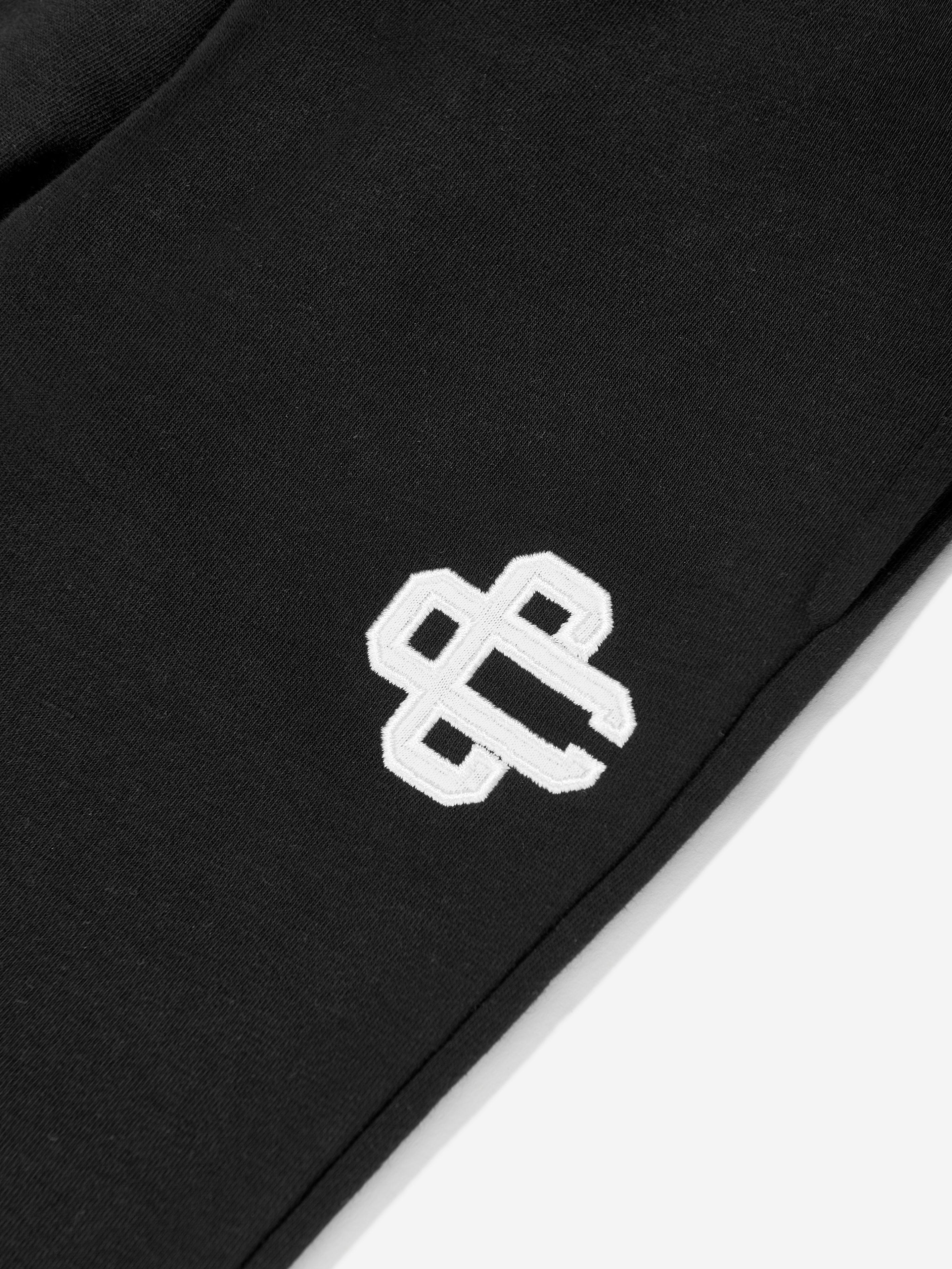 The Couture Club Kids Emblem Applique Joggers in Black Free Shipping Sale Online