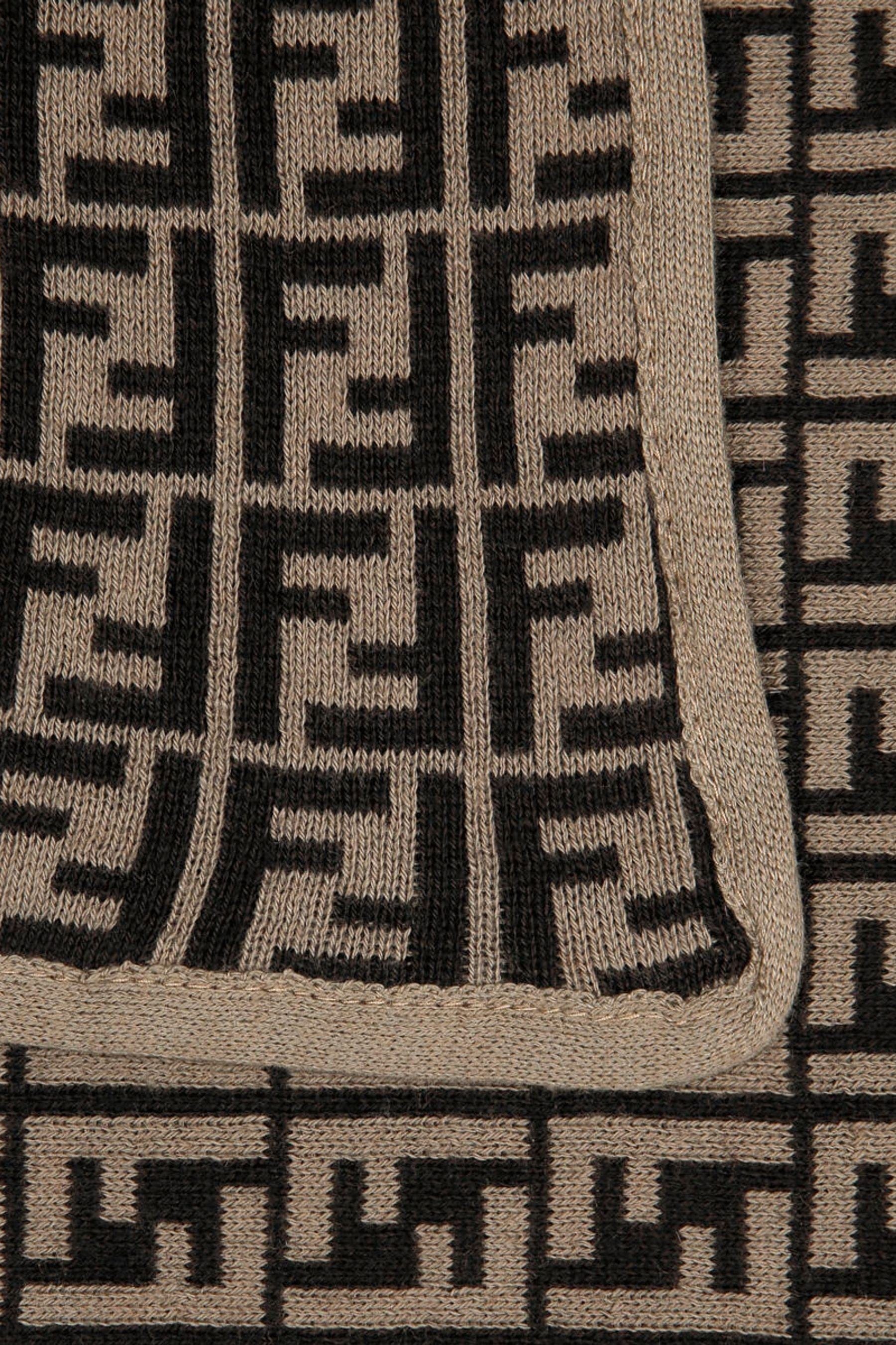 Baby Cotton and Cashmere Blanket in Brown Best Seller For Sale
