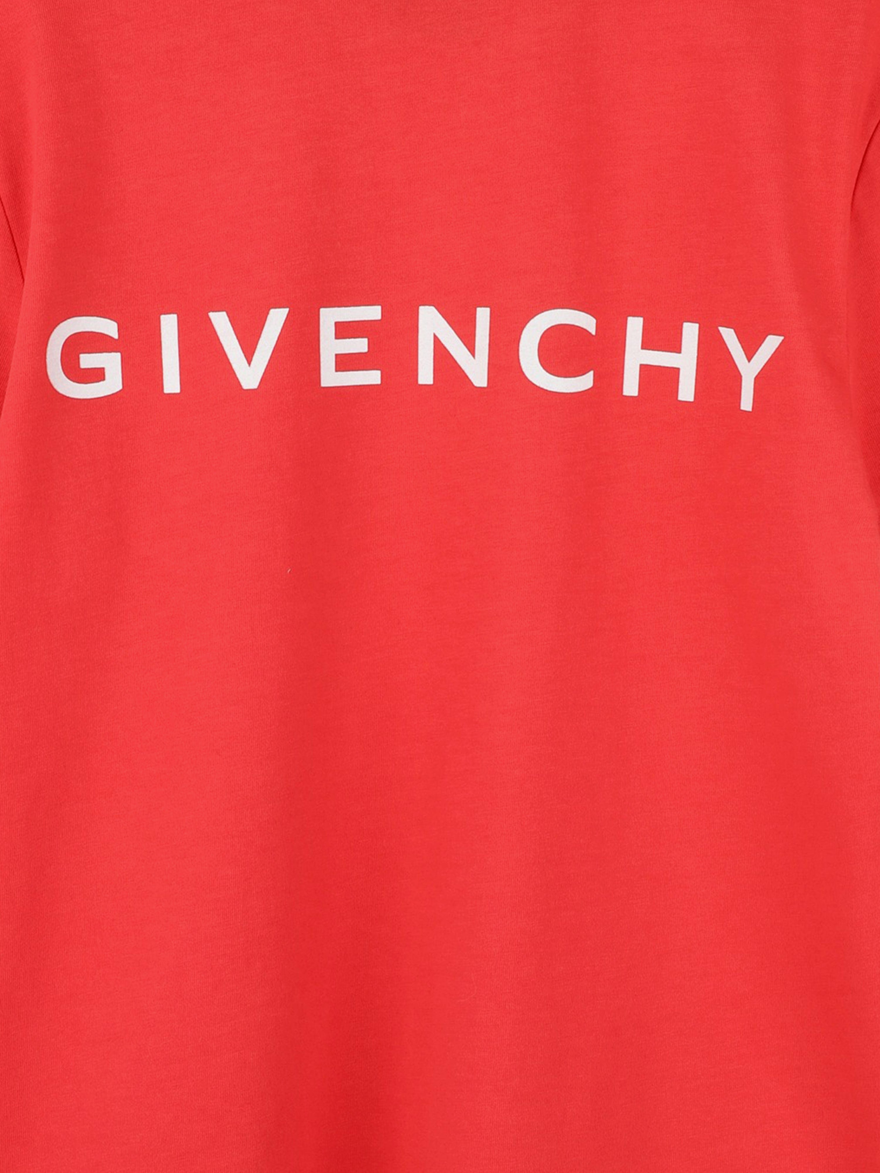 Boys 4G Logo T-Shirt in Red Clearance Online Fake