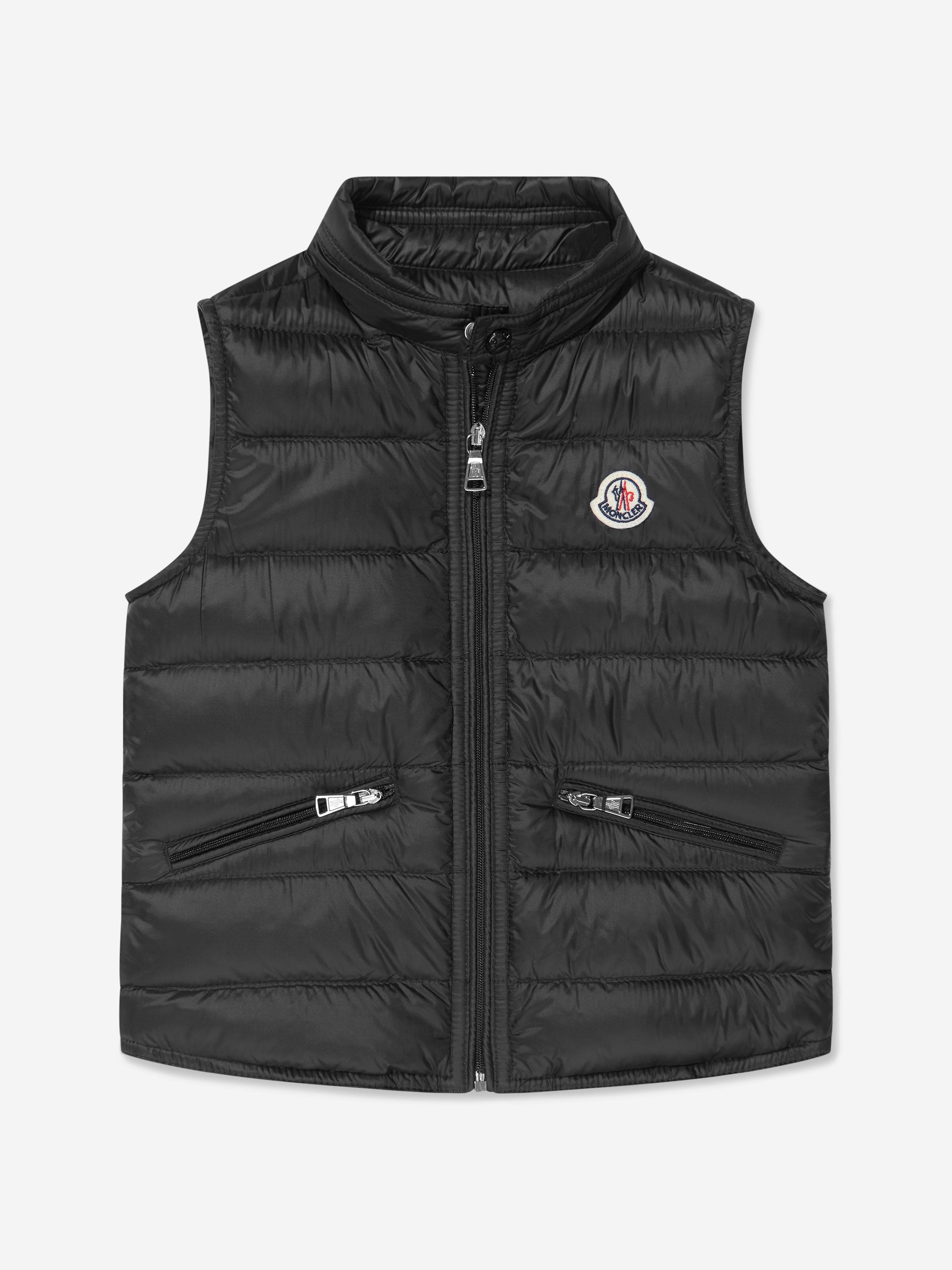 Boys Down Padded Gui Gilet in Black Buy Online