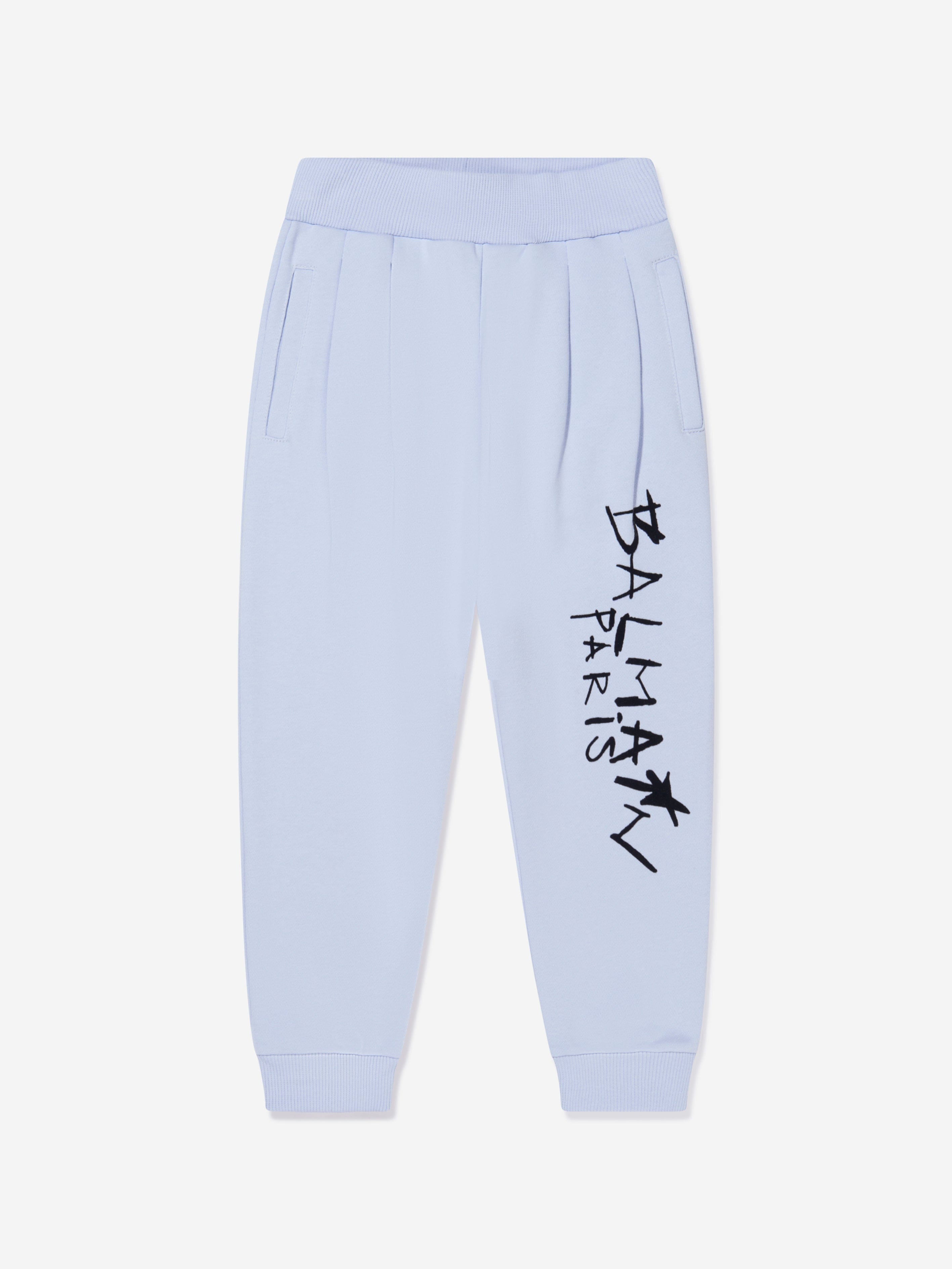 Balmain Boys Logo Print Sweatpants Fashionable Online