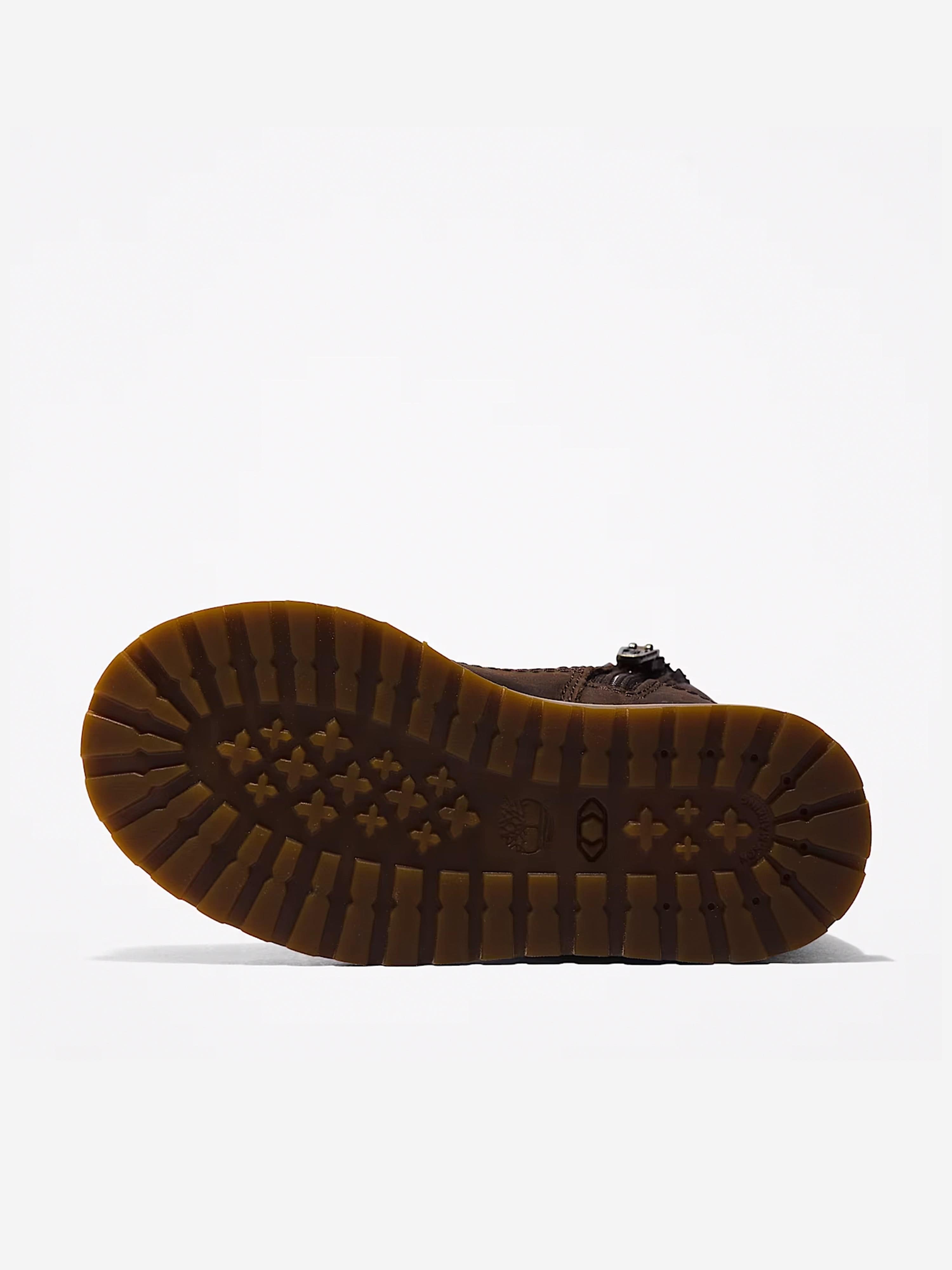 Timberland Kids Mid Lace-Up Boots in Brown Buy Cheap Extremely