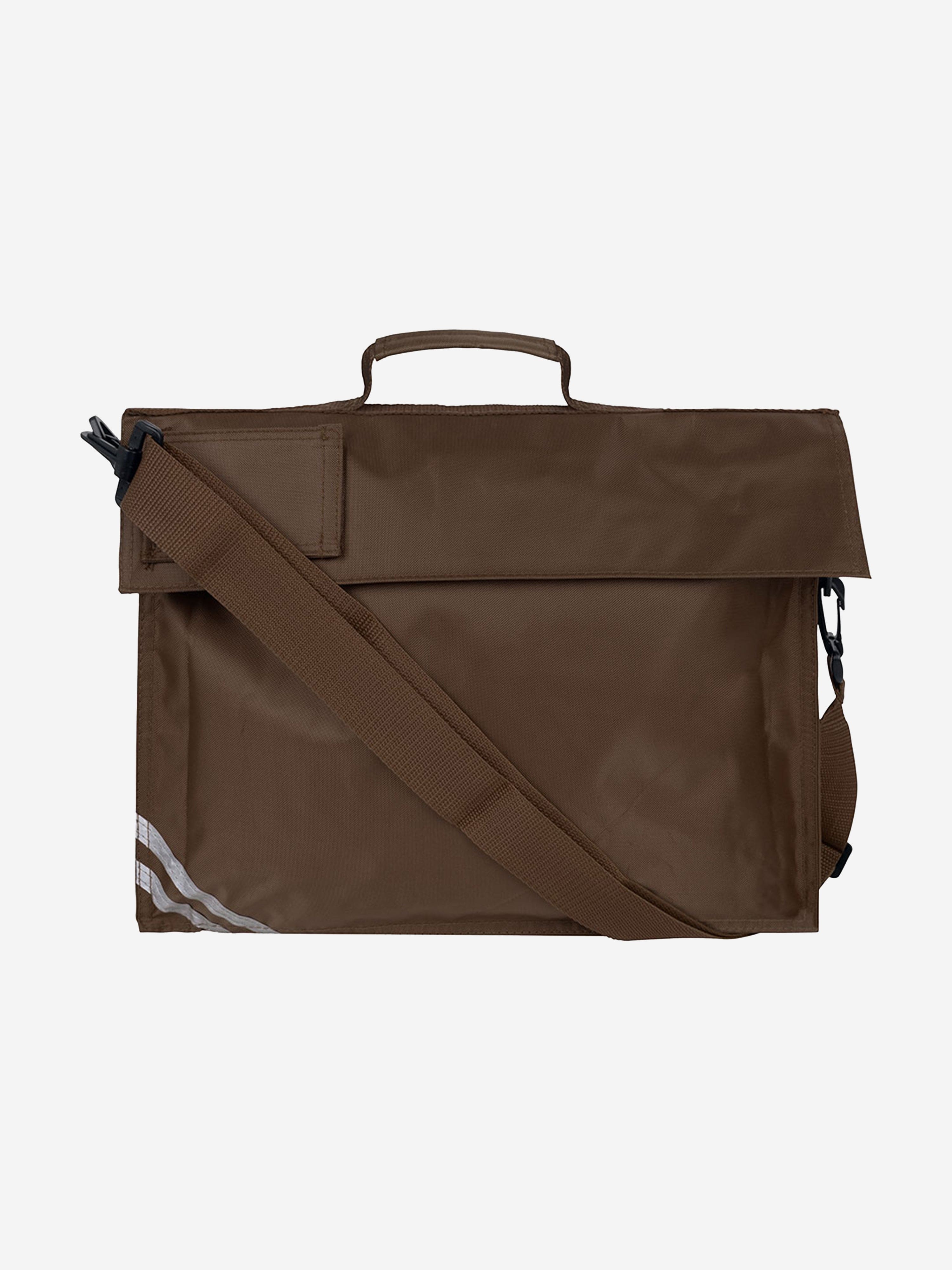 Zeco Kids School Premium Book Bag With Strap in Brown (37cm) Shop For