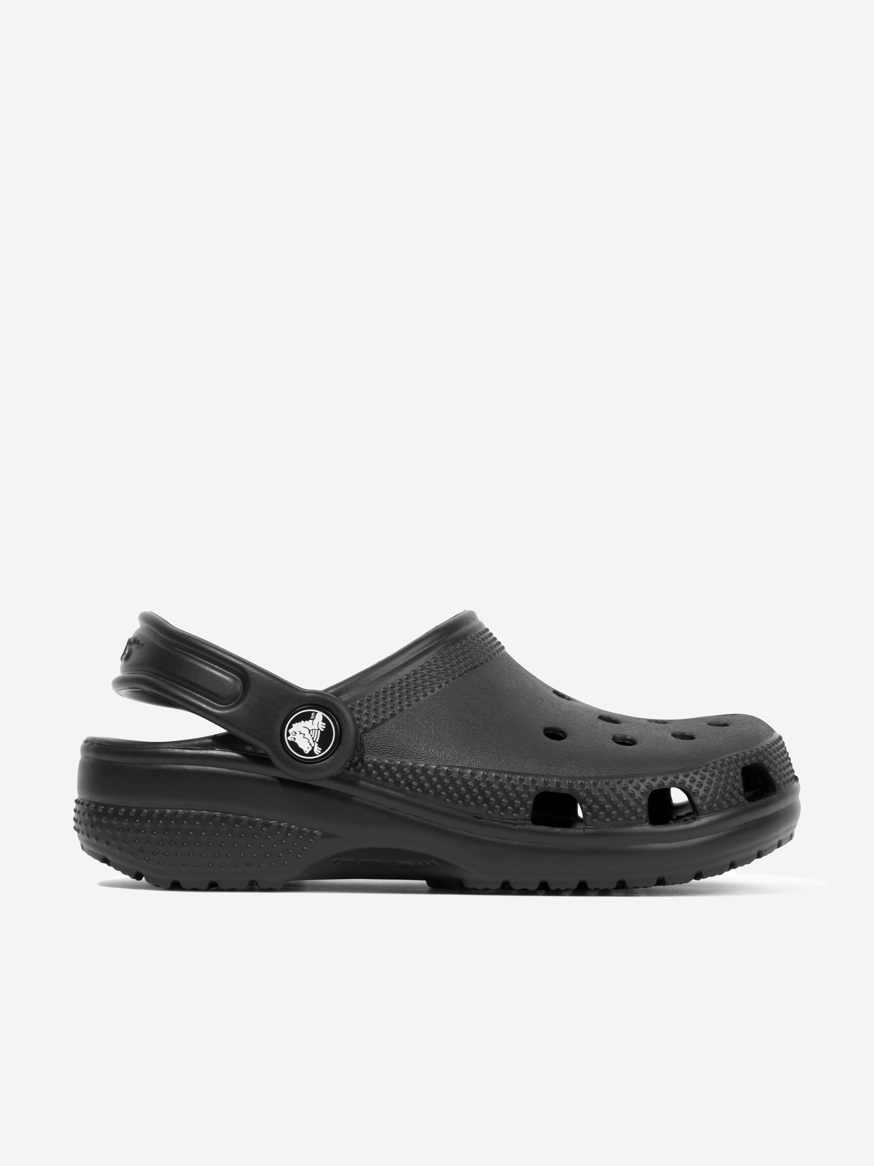 Crocs Kids Classic Clog in Black Popular Online