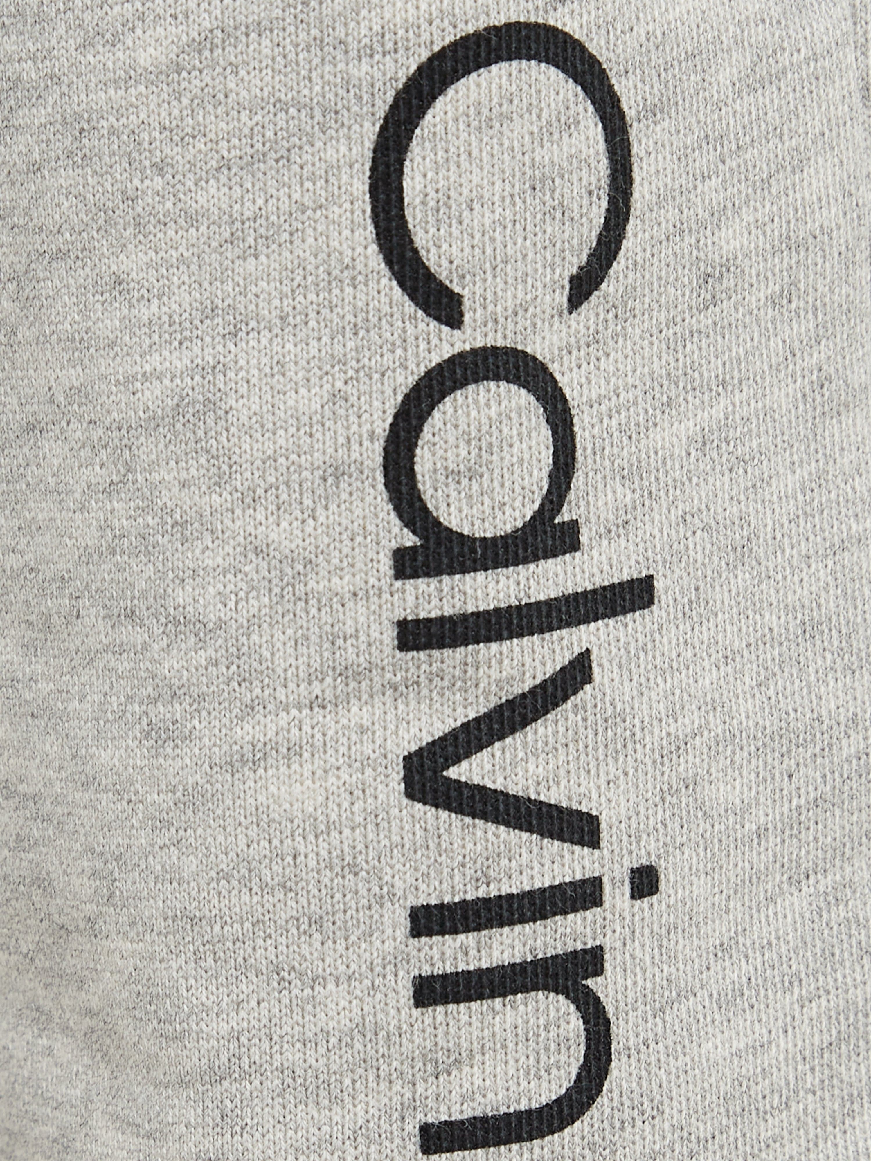Calvin Klein Kids Logo Joggers in Grey Cheap Sale Latest Collections