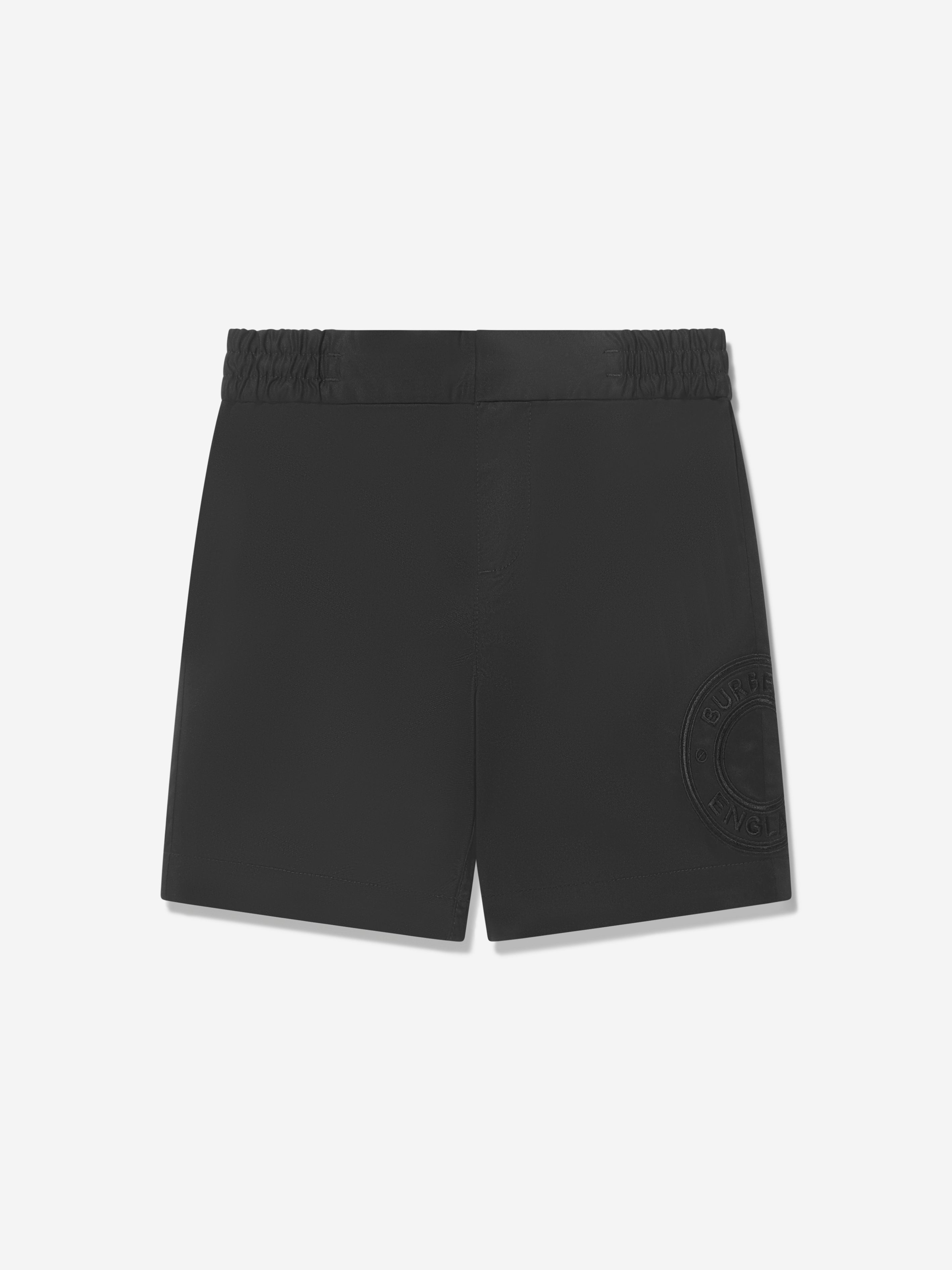 Burberry Boys Romeo Shorts In Black Cheap Discount Sale