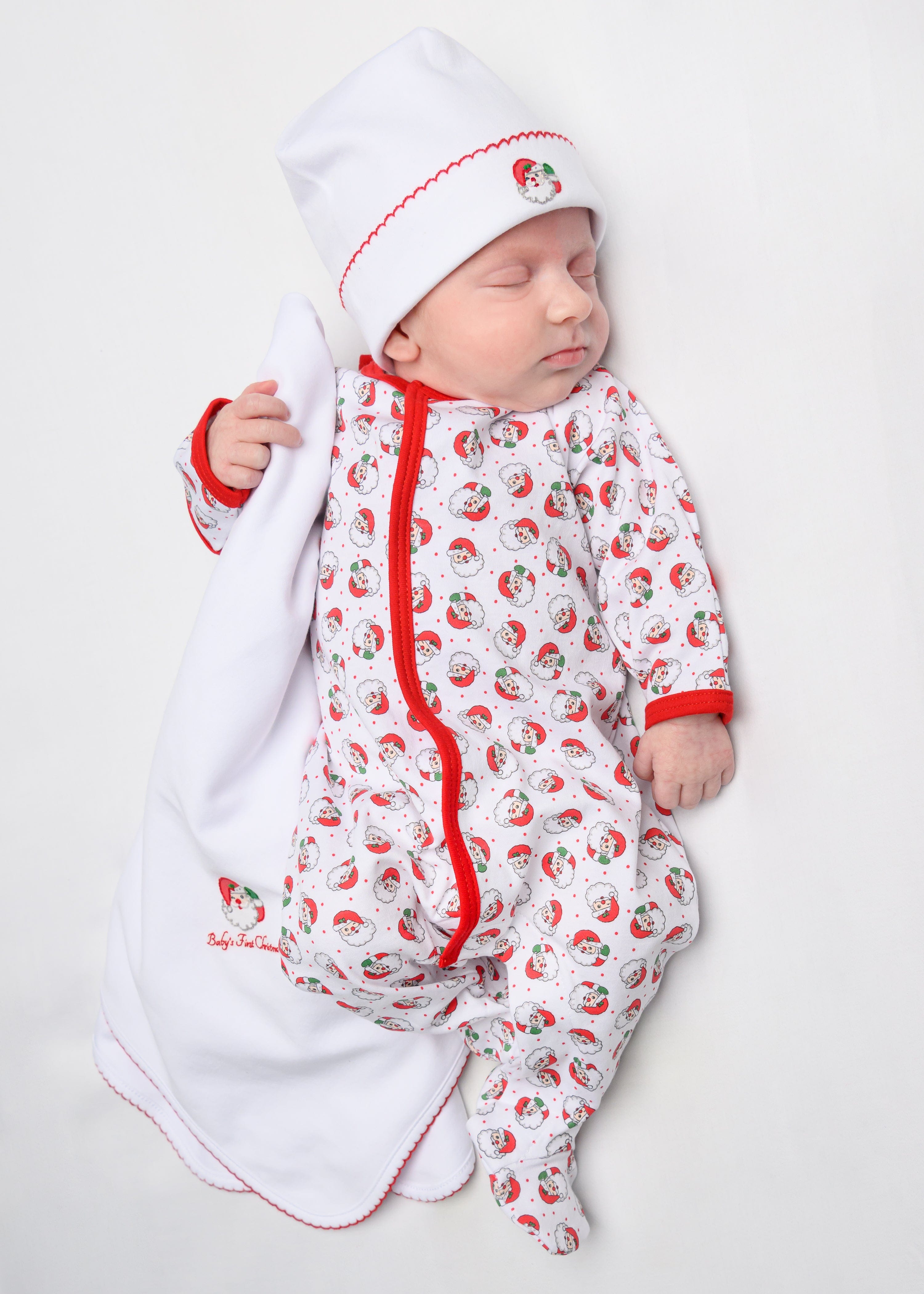 Magnolia Baby Baby Winking Santa Babygrow in Red Cheap Sale With Paypal