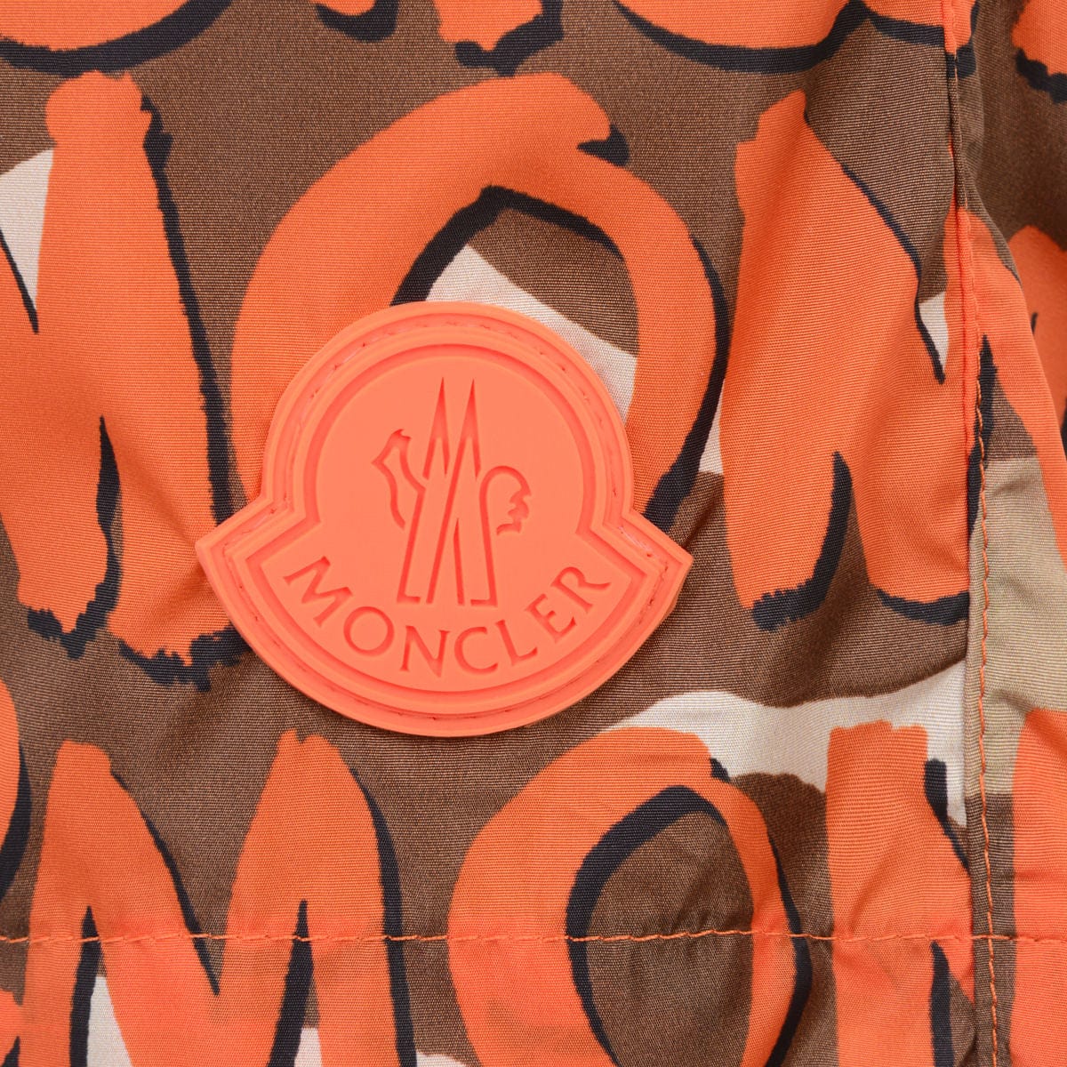 Moncler Enfant Boys Logo Print Swim Shorts Cheap Sale Footlocker Pictures