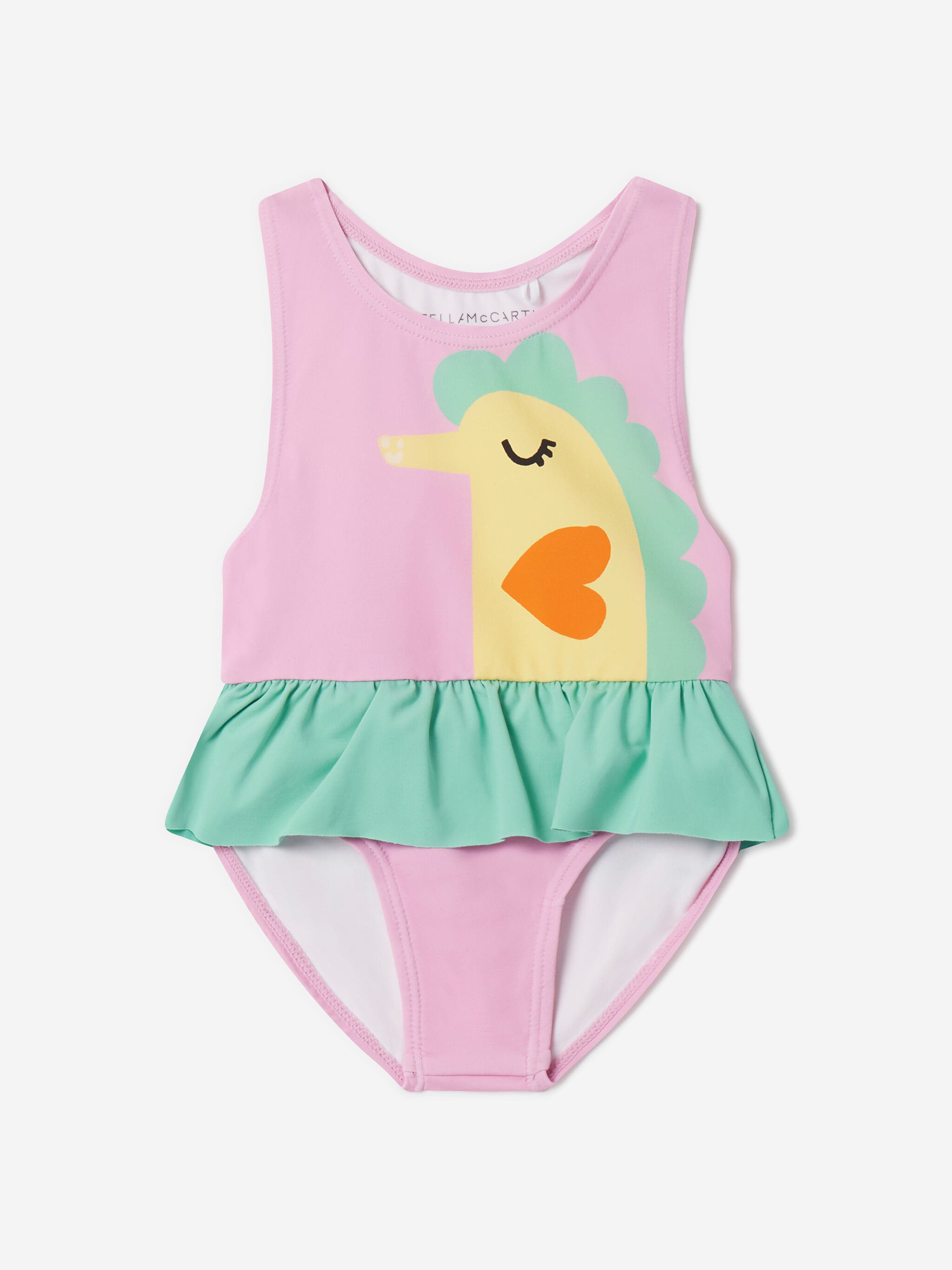 Stella McCartney Baby Girls Seahorse Swimsuit in Pink Discount Collections