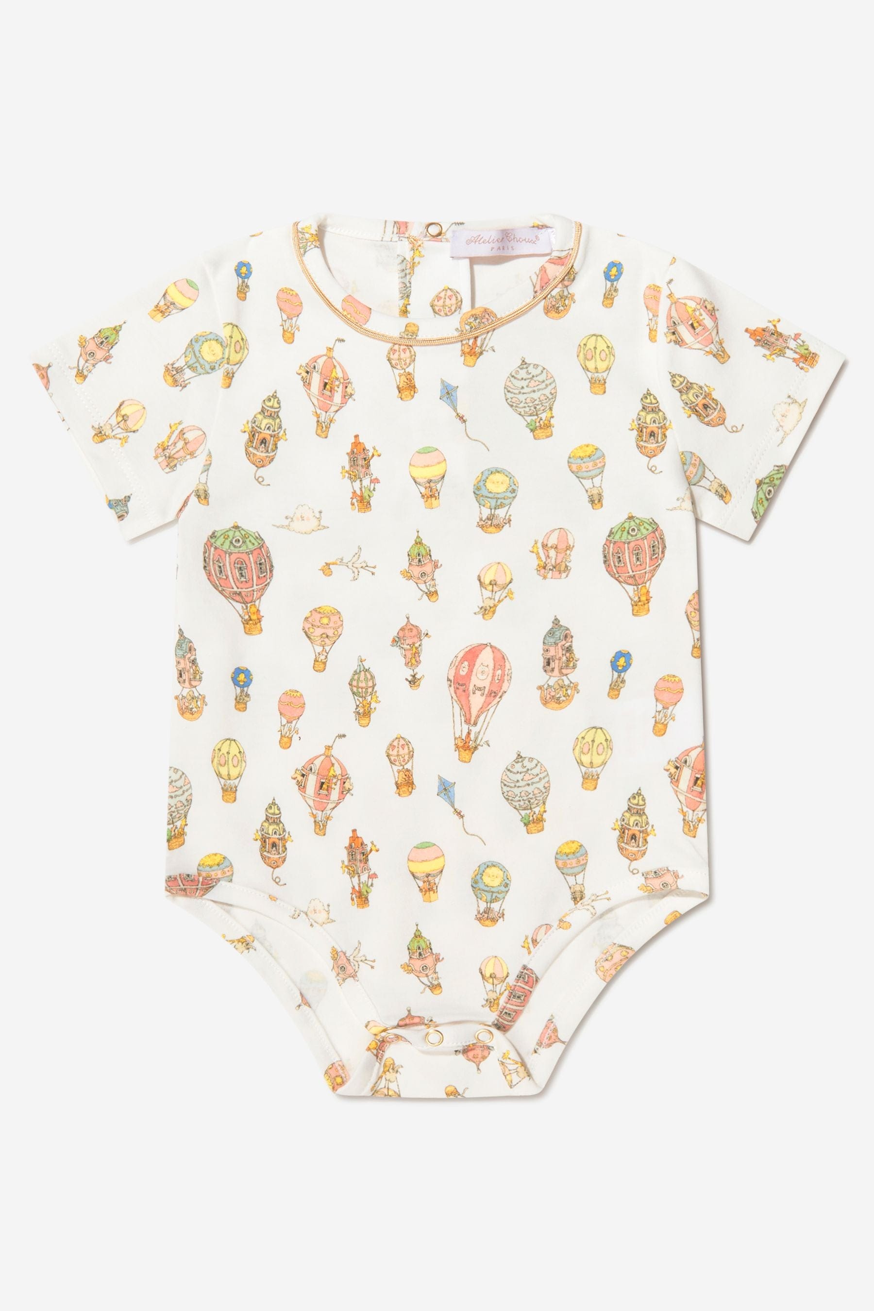 Atelier Choux Baby Classic Balloons Onesie Sale Hot Sale
