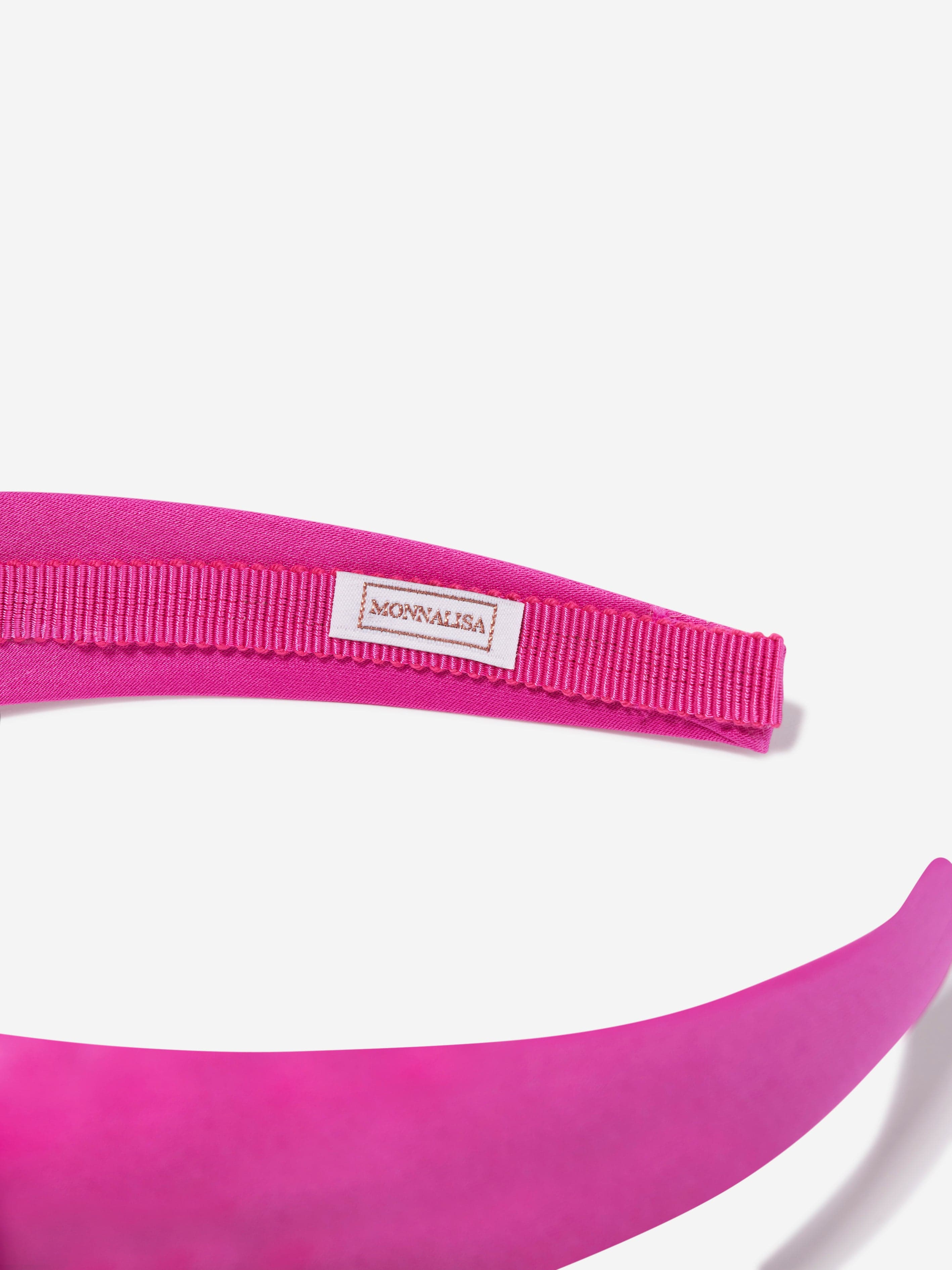 Monnalisa Girls Duchess Bow Headband in Pink Clearance Factory Outlet