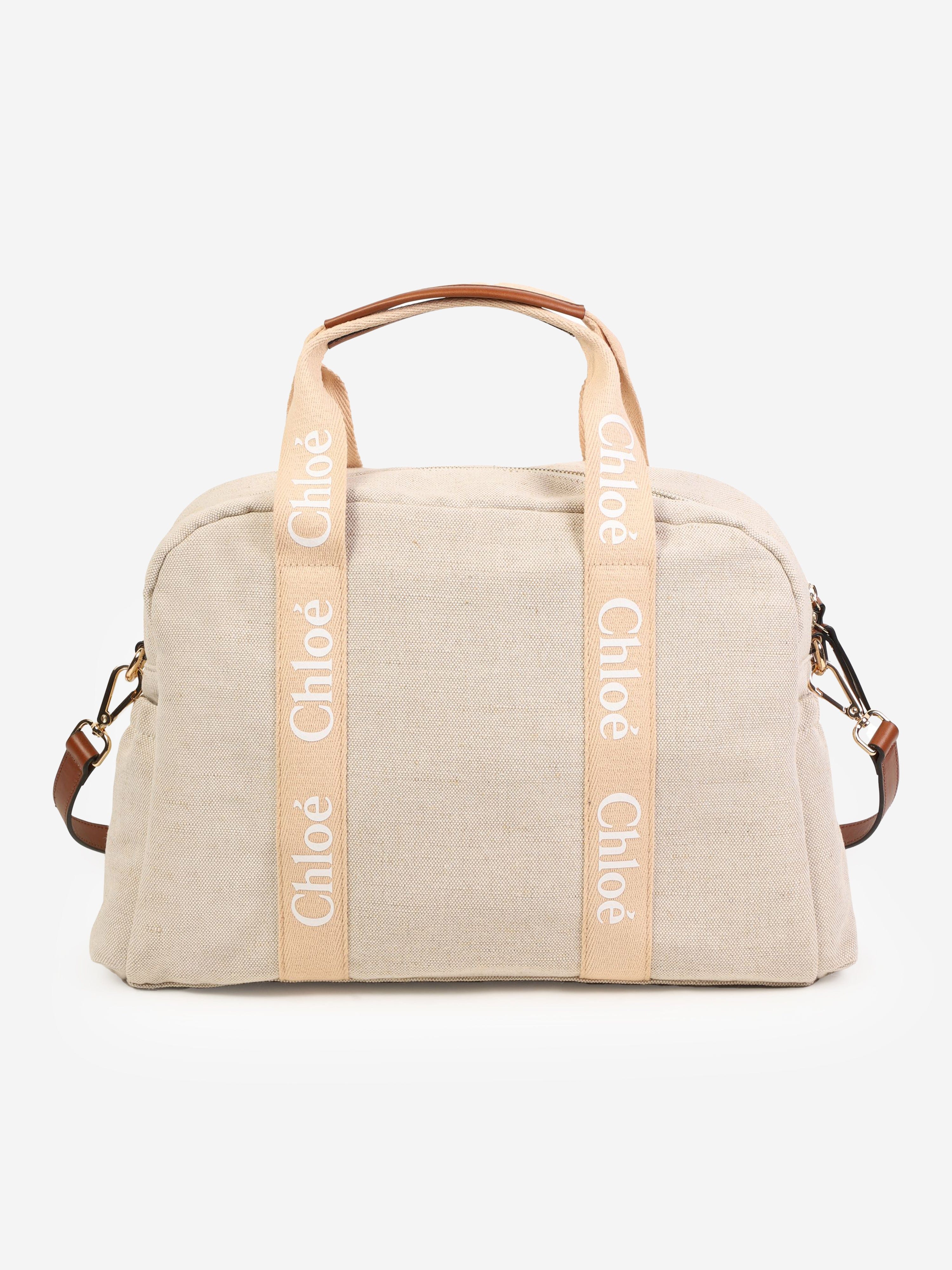 Chlo¨¦ Baby Canvas Changing Bag in Beige (41cm) Pay With Visa Cheap Pice