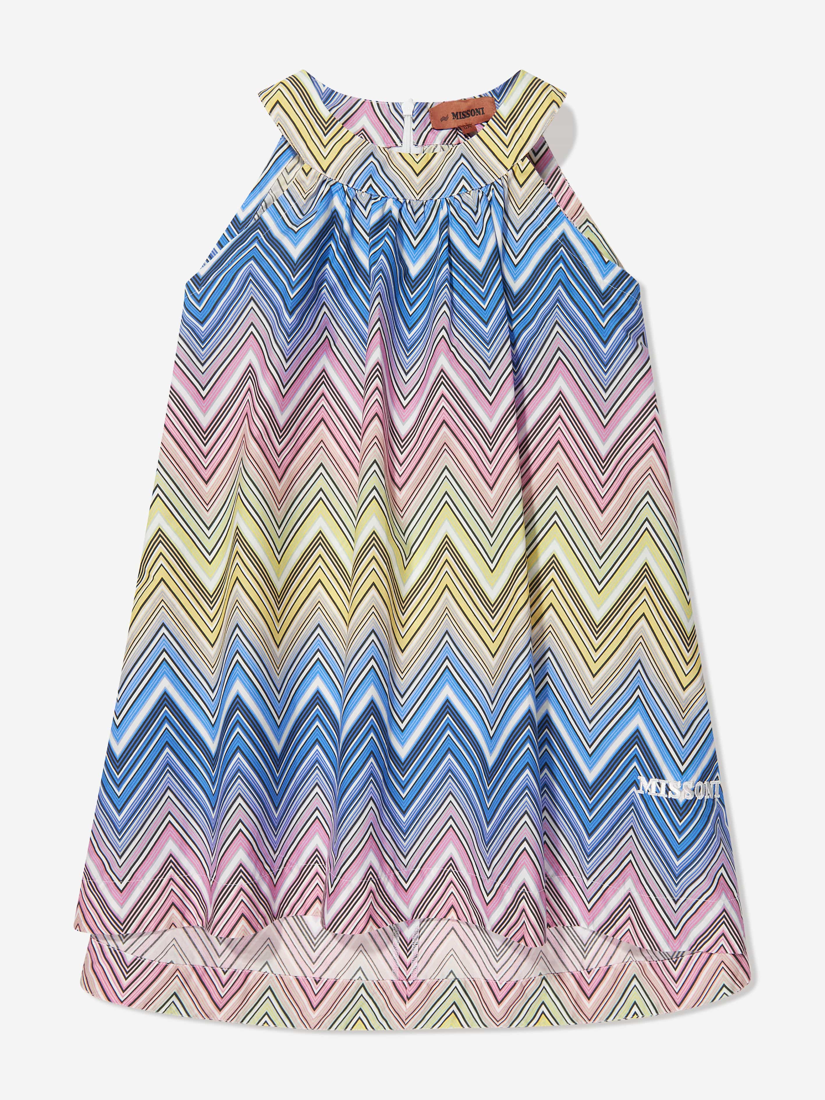 Missoni Girls Zigzag Swing Dress in Multicolour Sale Cheap Pice