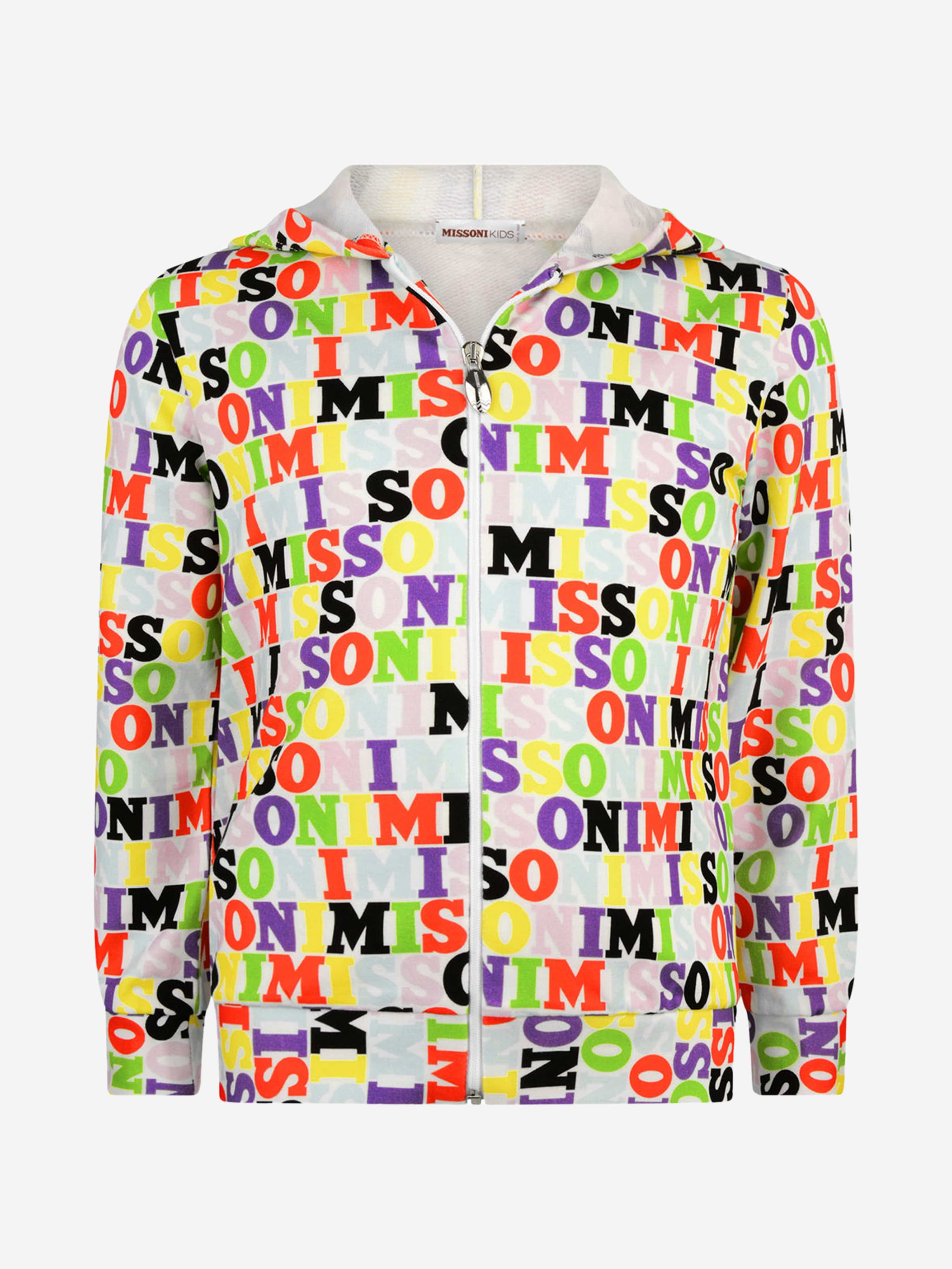 Missoni Girls Logo Zip Up Top Cheap Sale Manchester Great Sale
