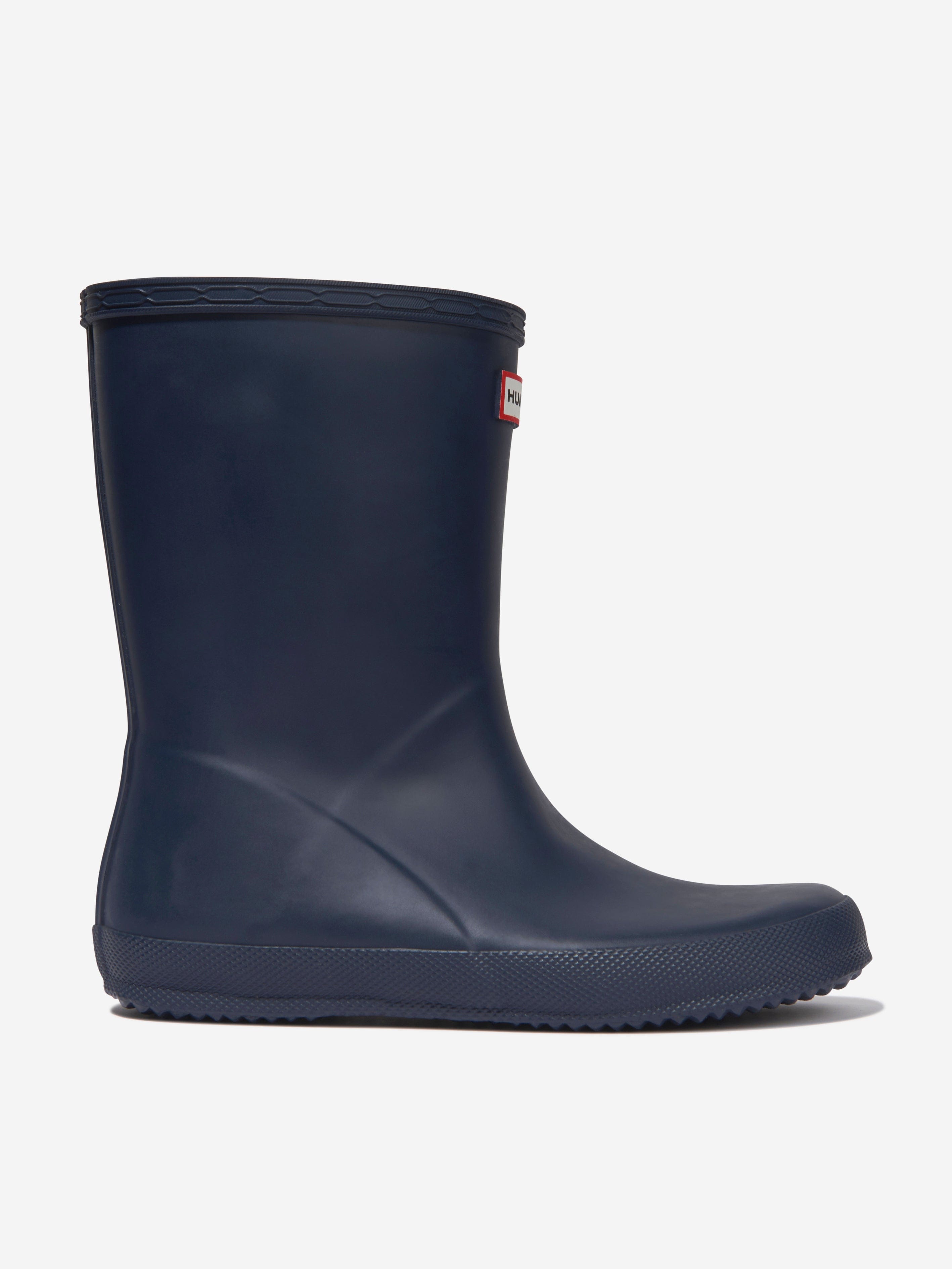 Hunter Kids Original First Classic Wellington Boots in Navy Factory Outlet Cheap Pice