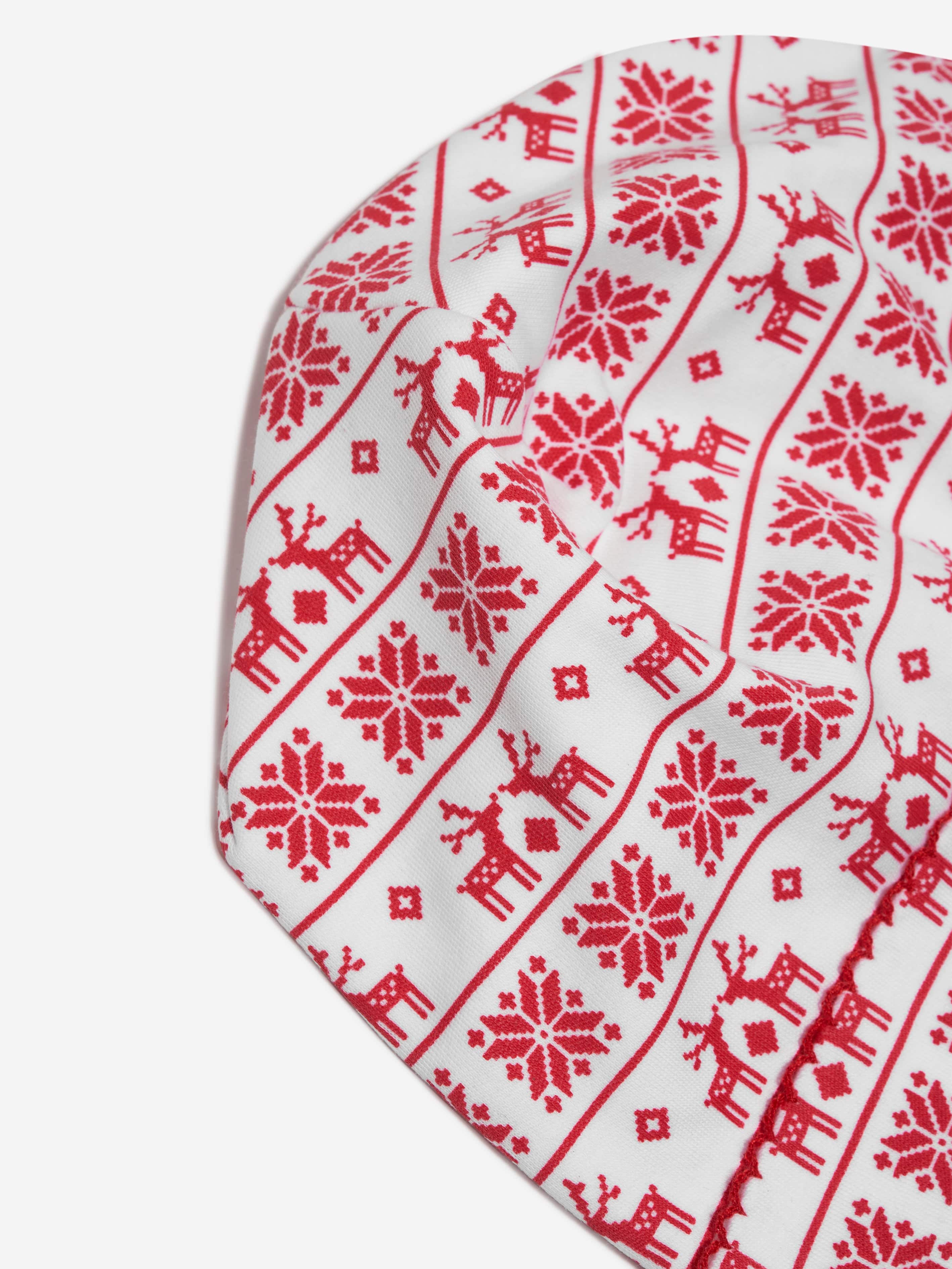 Magnolia Baby Baby Fair Isle Hat in Red Sale Nicekicks