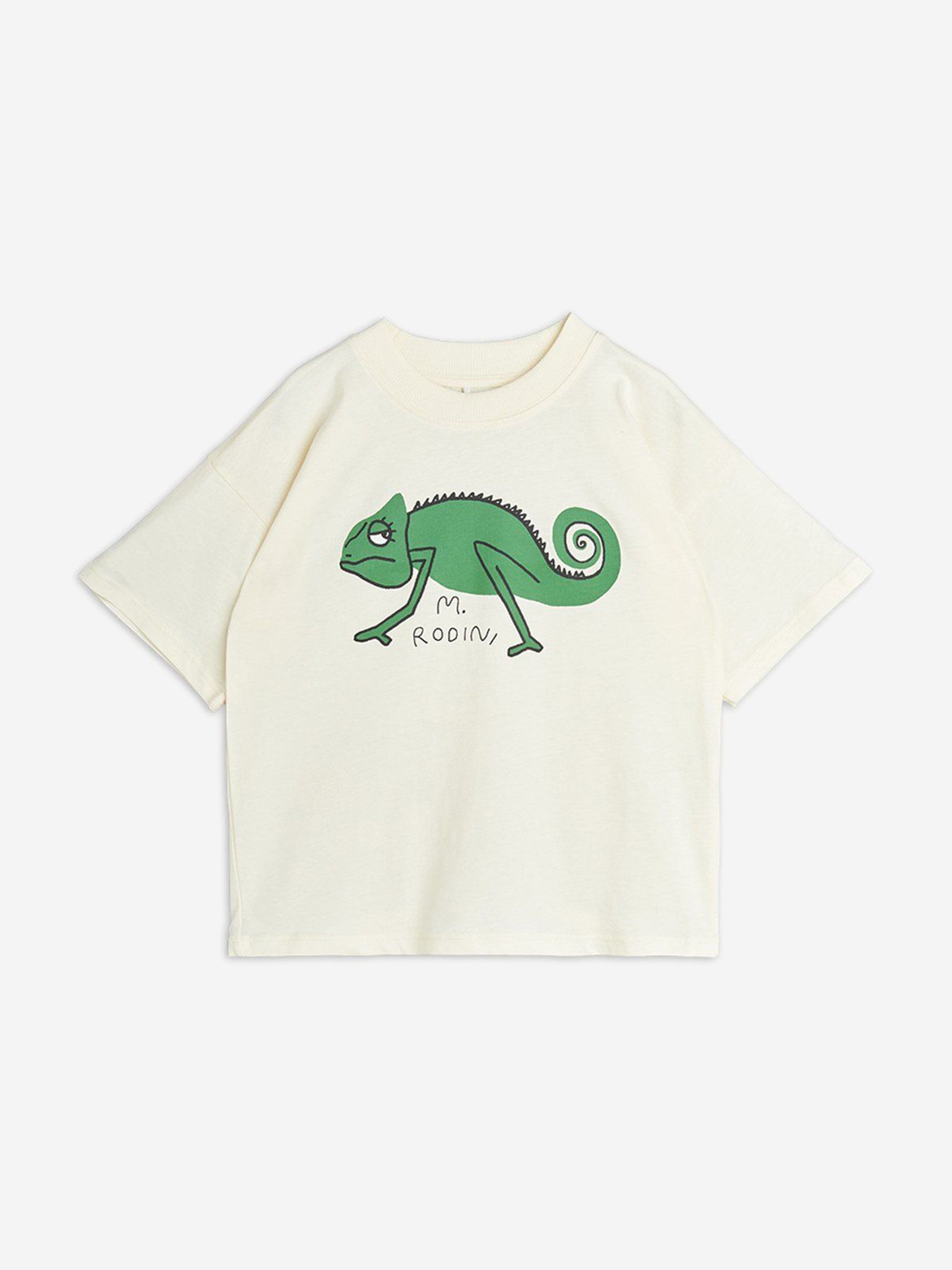 Boys Lizard T-Shirt in Ivory Very Cheap Sale Online