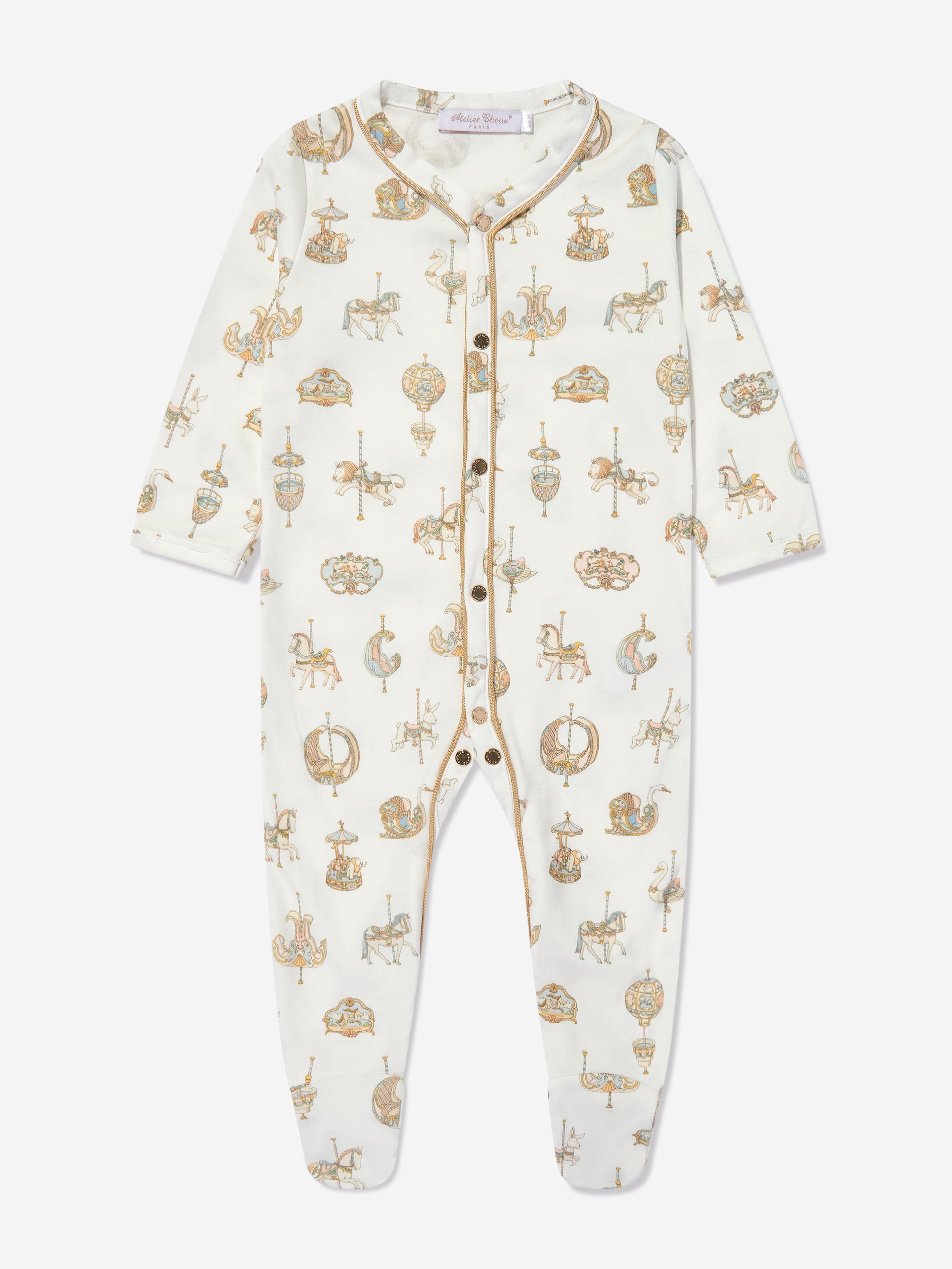 Atelier Choux Baby Girls Carousel Gift Set in Pink Cheap Outlet Locations