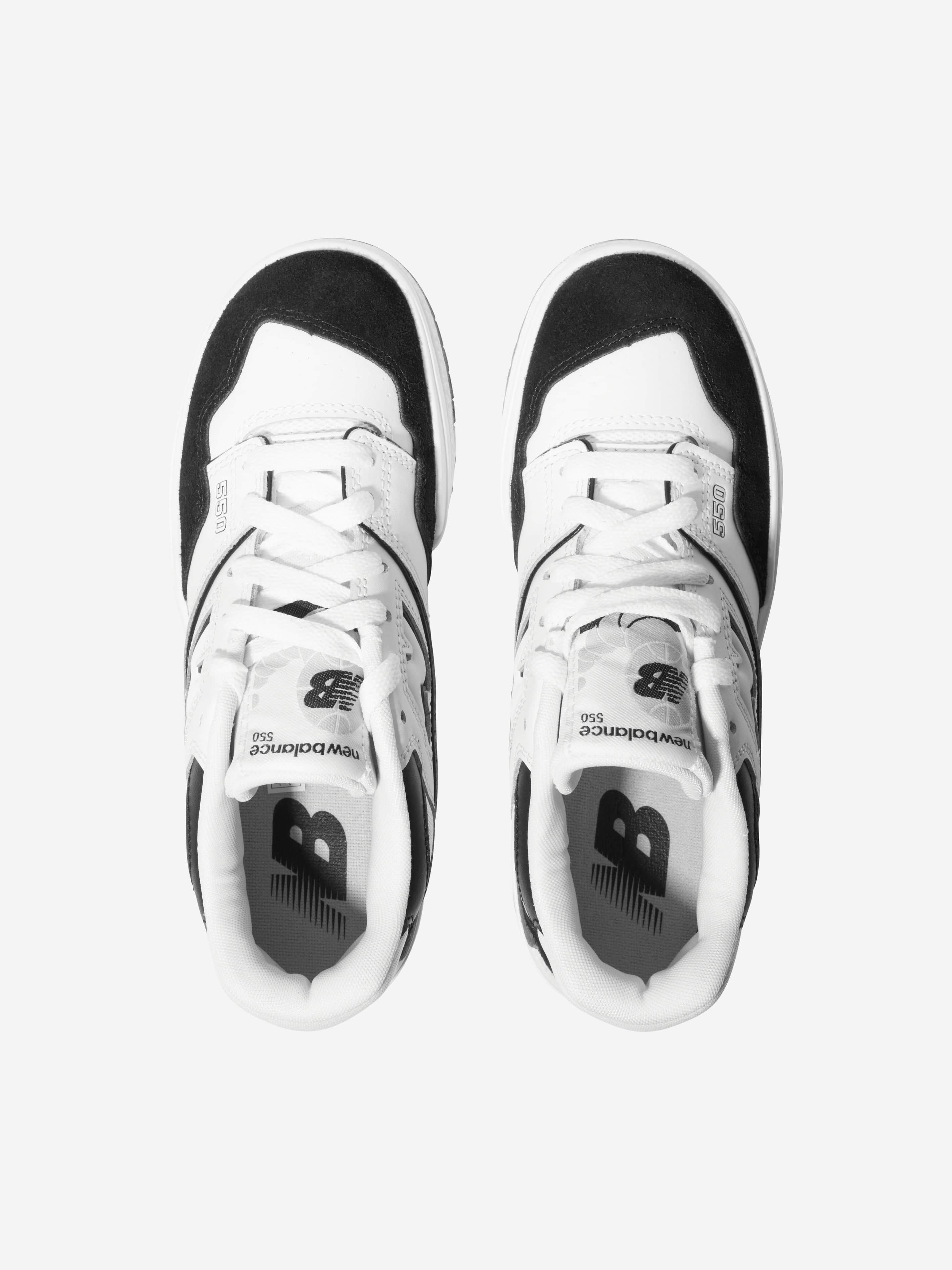 New Balance Kids 550 Logo Trainers in Black Clearance Limited Edition