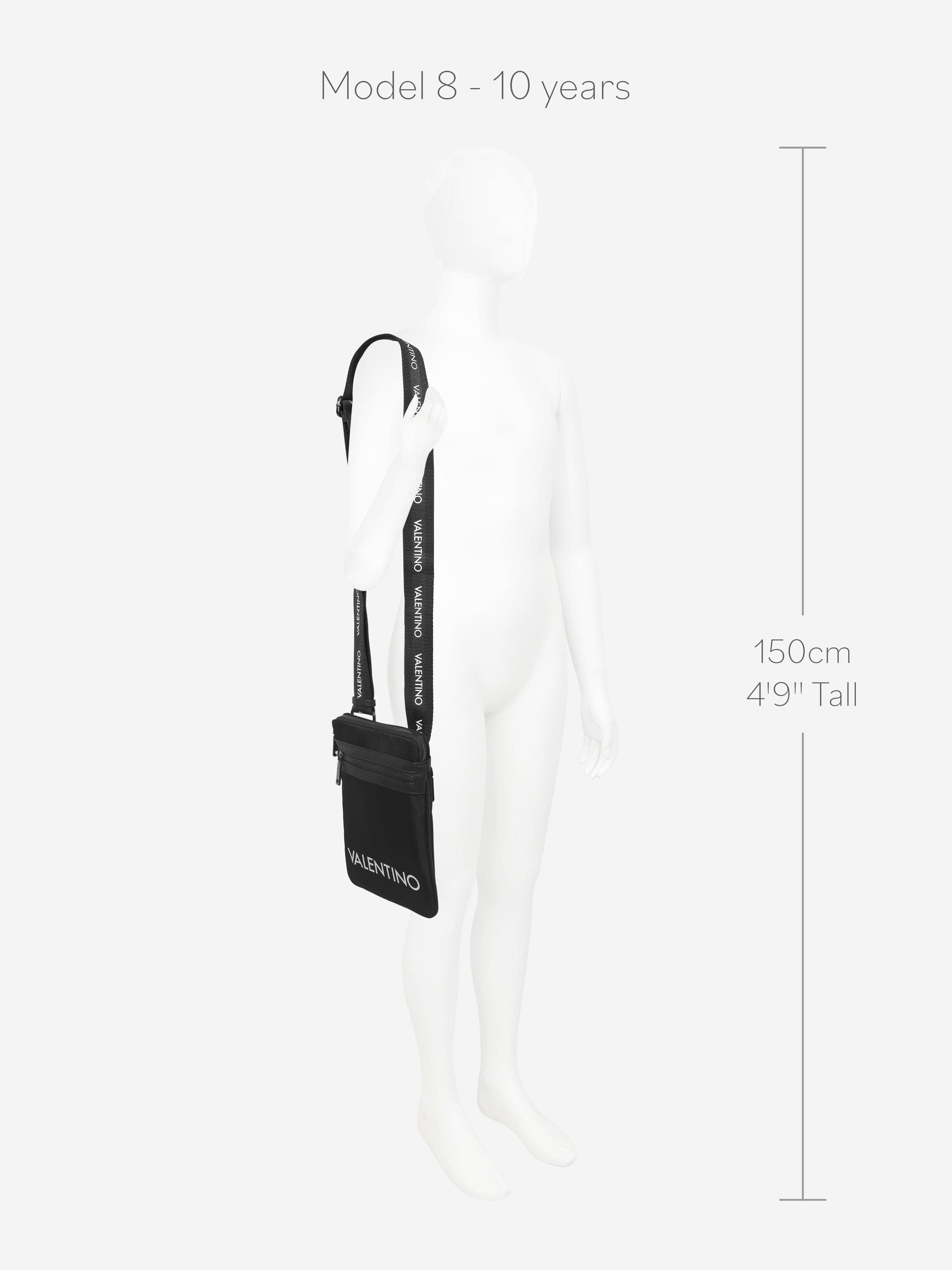 Valentino Girls Kylo Crossbody Bag in Black (W:20.5cm) For Sale Online