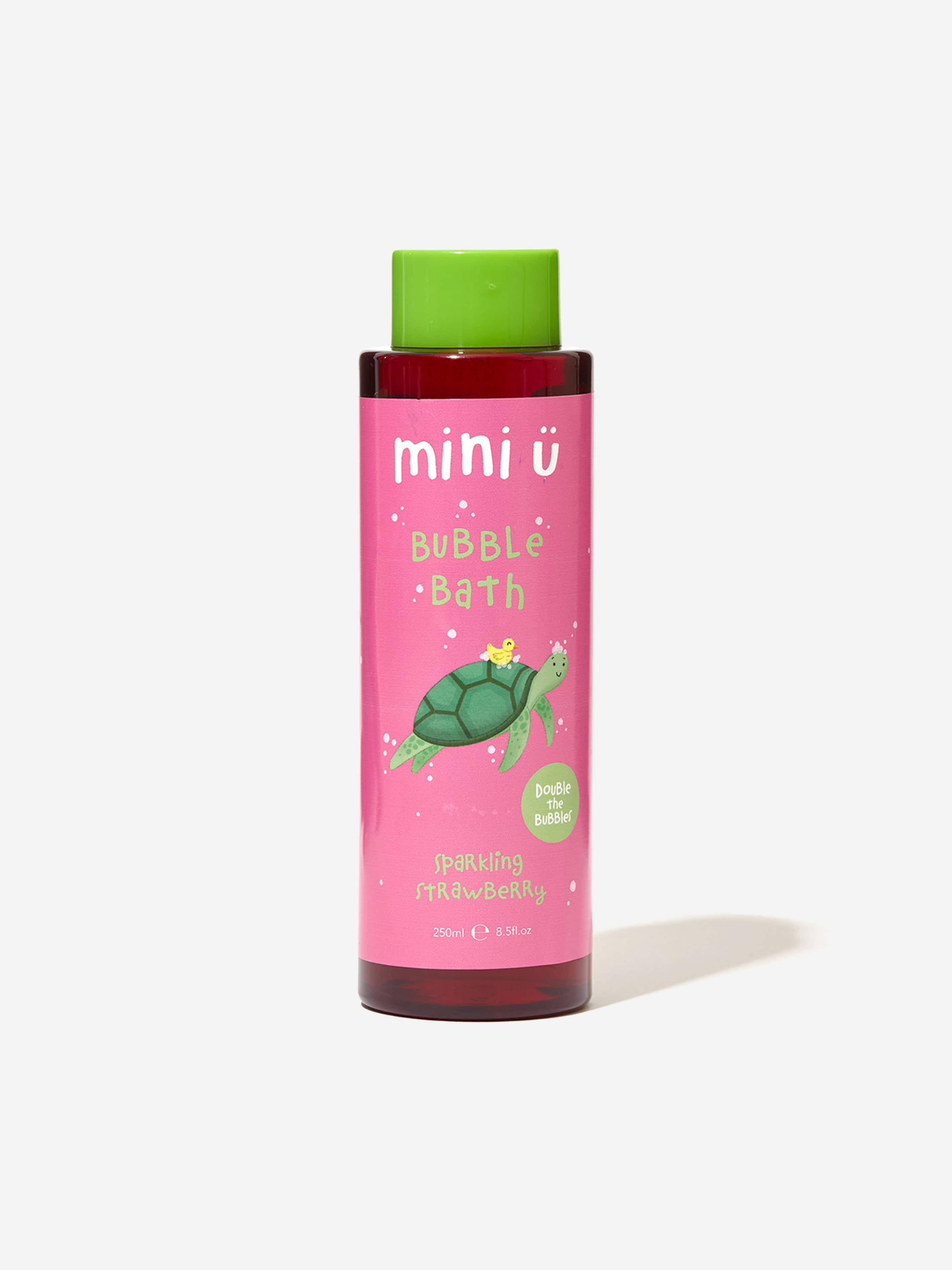 Mini U Kids Sparkling Strawberry Bubble Bath in Red Sale Nicekicks