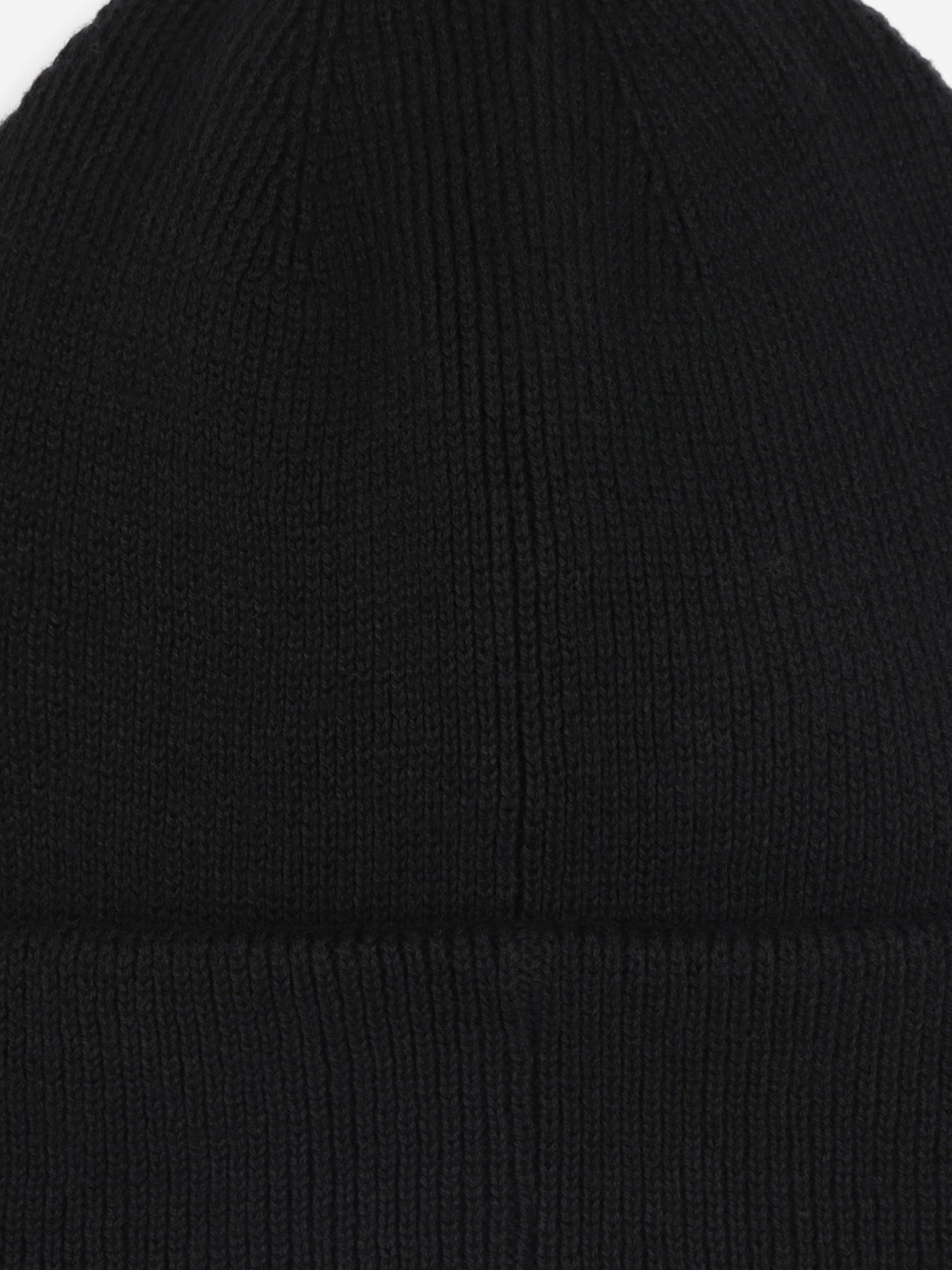 BOSS Boys Knitted Logo Beanie Hat in Black Outlet Ebay