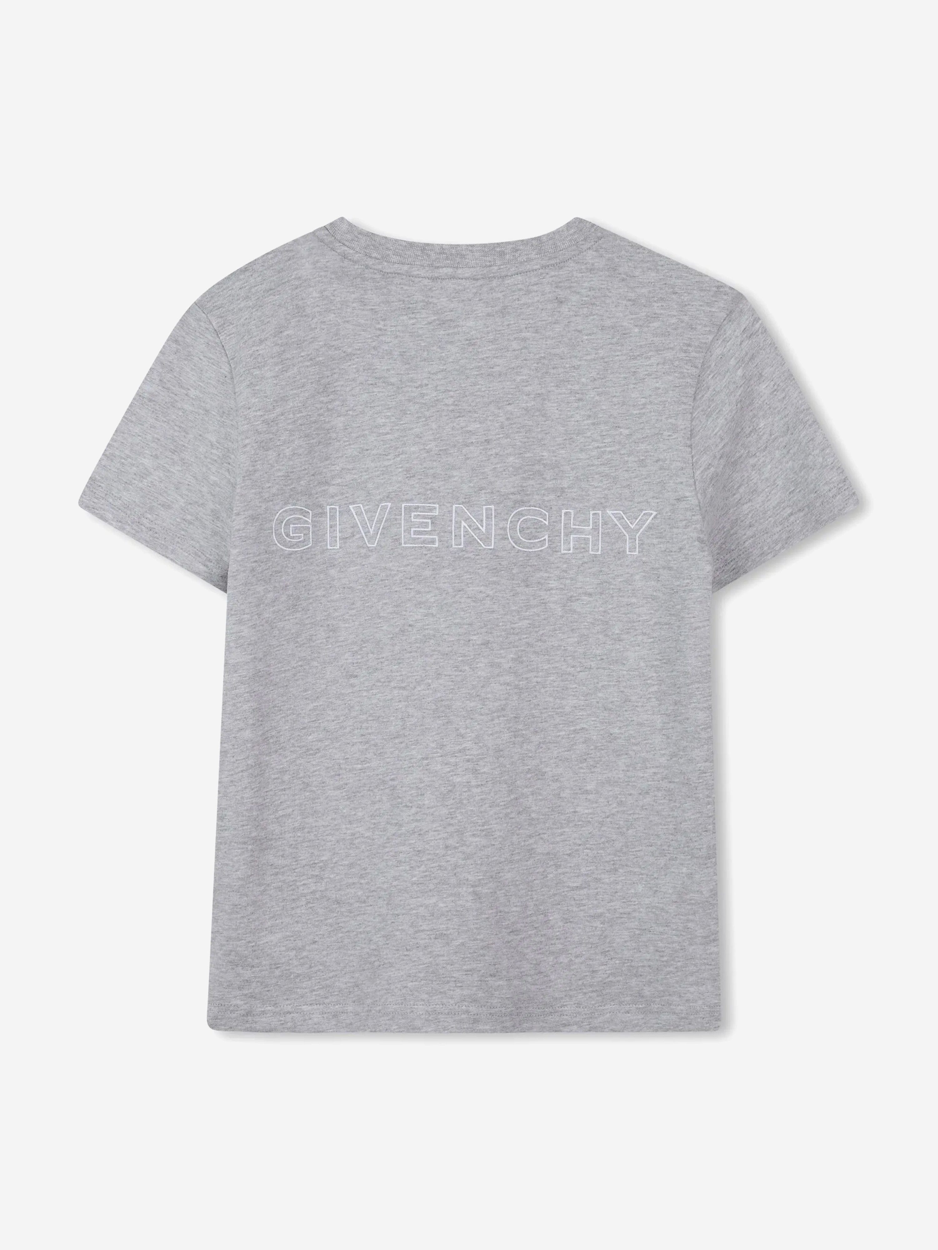 Boys Logo T-Shirt in Grey Best Pices For Sale