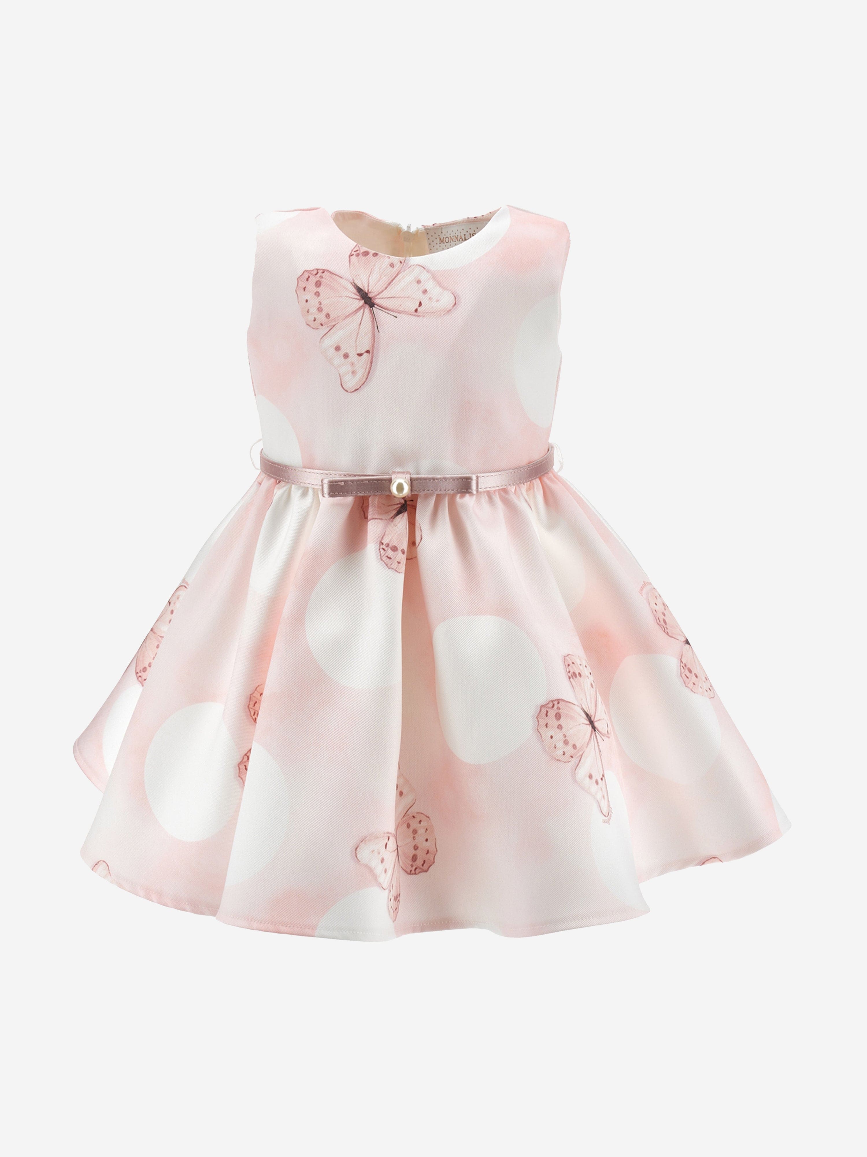 Baby Girls Spotted Butterfly Dress in Pink The Cheapest Cheap Online