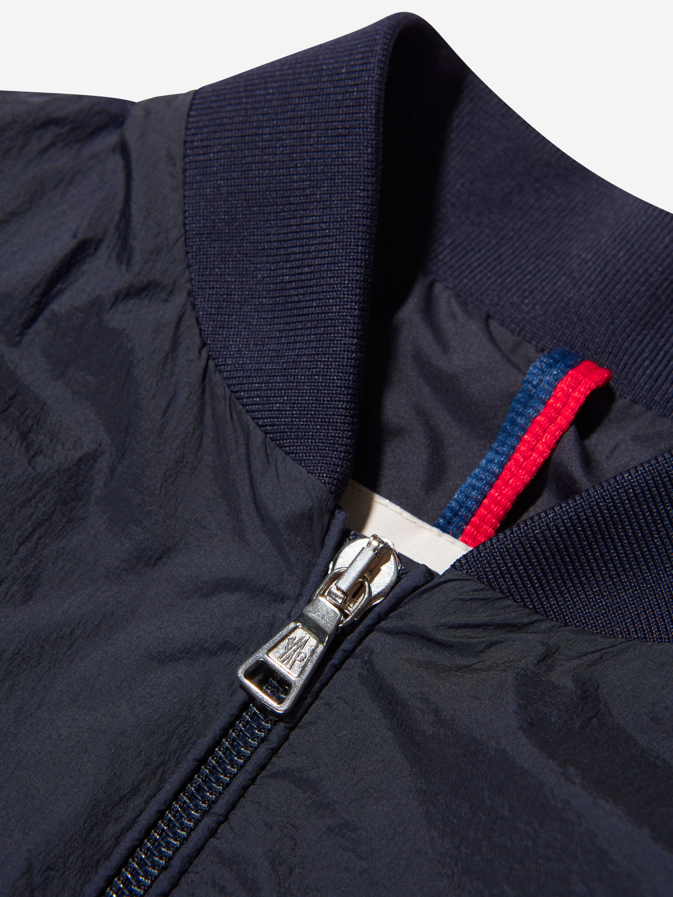 Moncler Enfant Boys Aimon Bomber Jacket in Navy Free Shipping Original