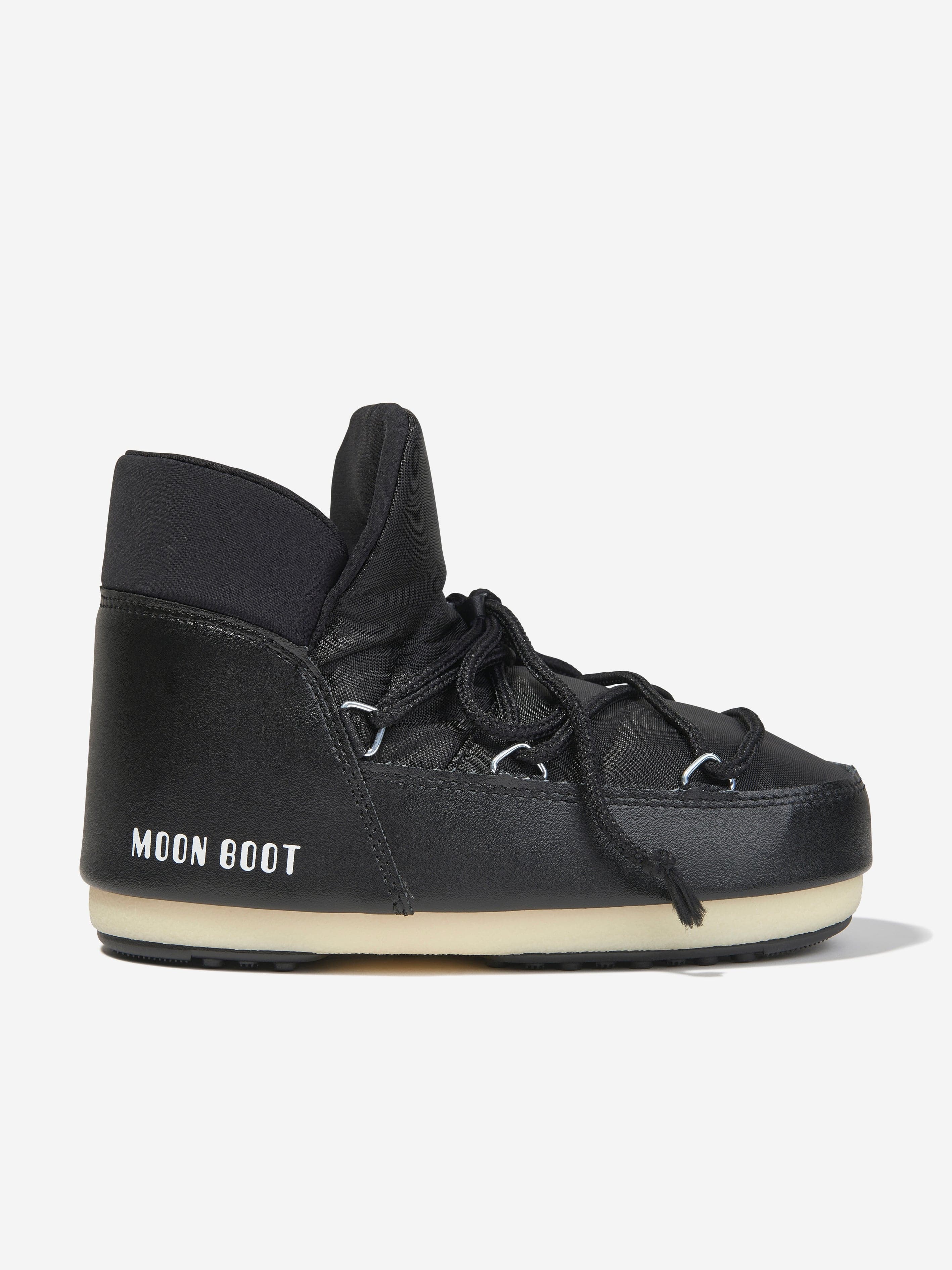 Moon Boot Kids Nylon Pumps in Black For Cheap Pice