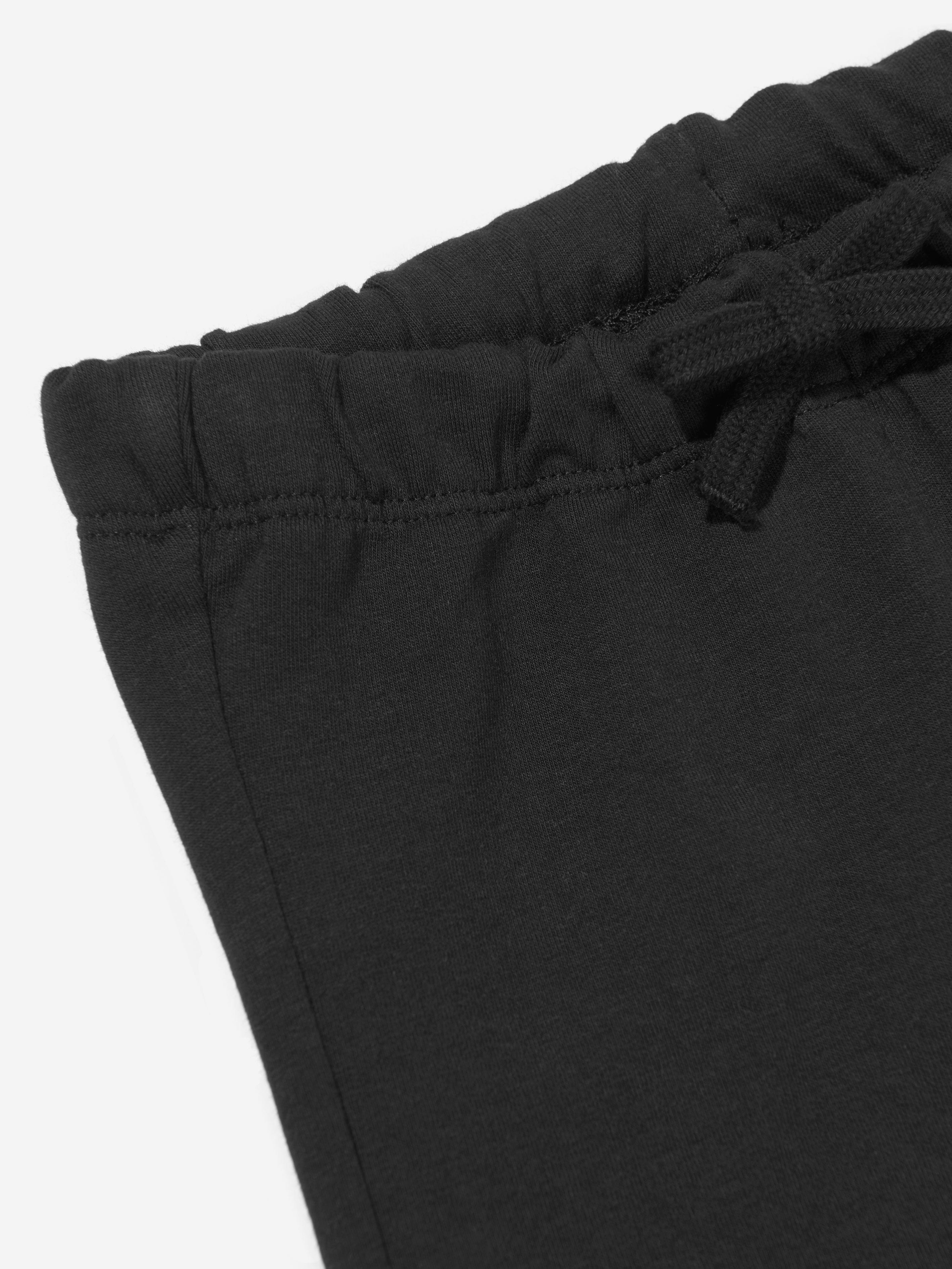 Calvin Klein Baby Girls Monogram Logo Shorts in Black Marketable For Sale