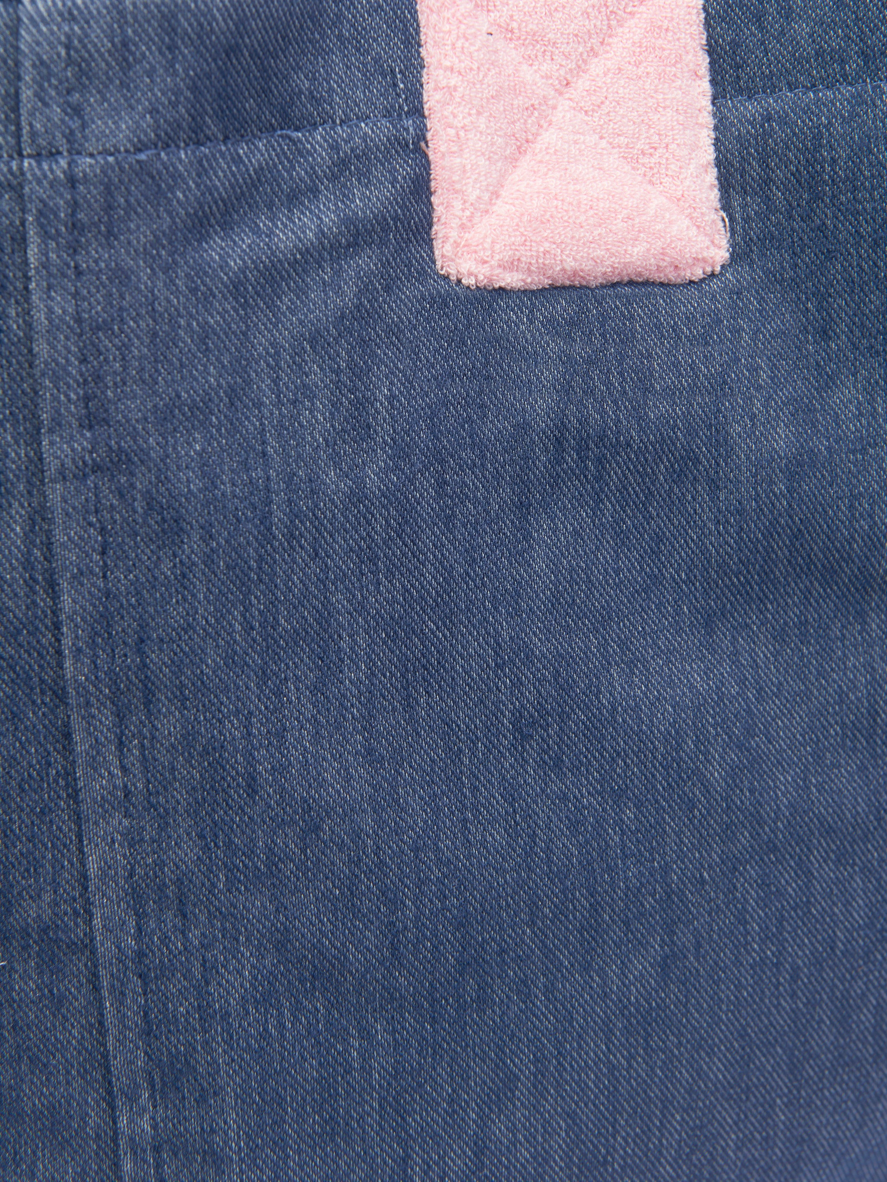 AY by AYLA Girls Denim Look Tote Bag in Blue Free Shipping Geniue Stockist