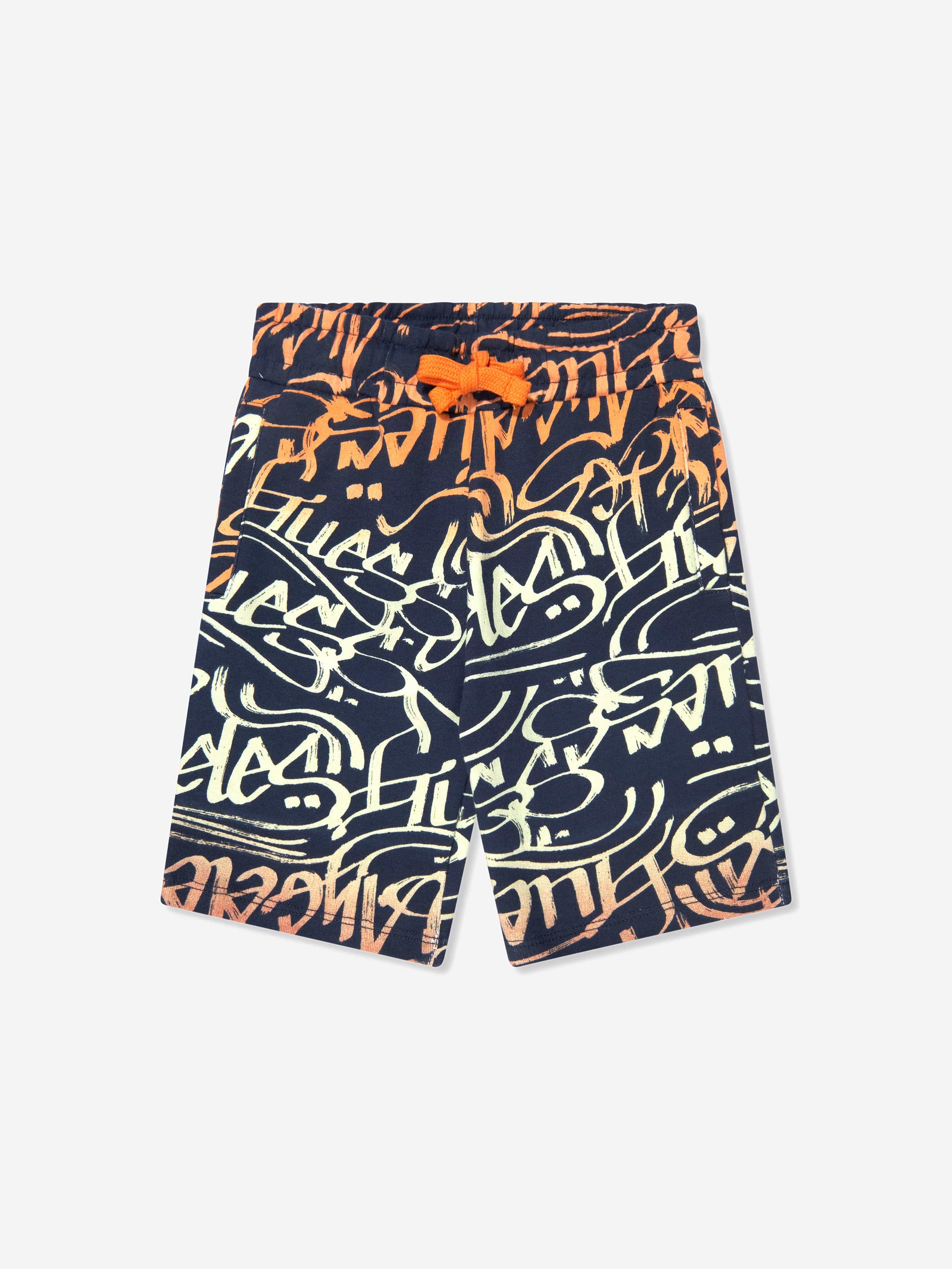 Guess Boys Logo Shorts in Multicolour Official Sale Online