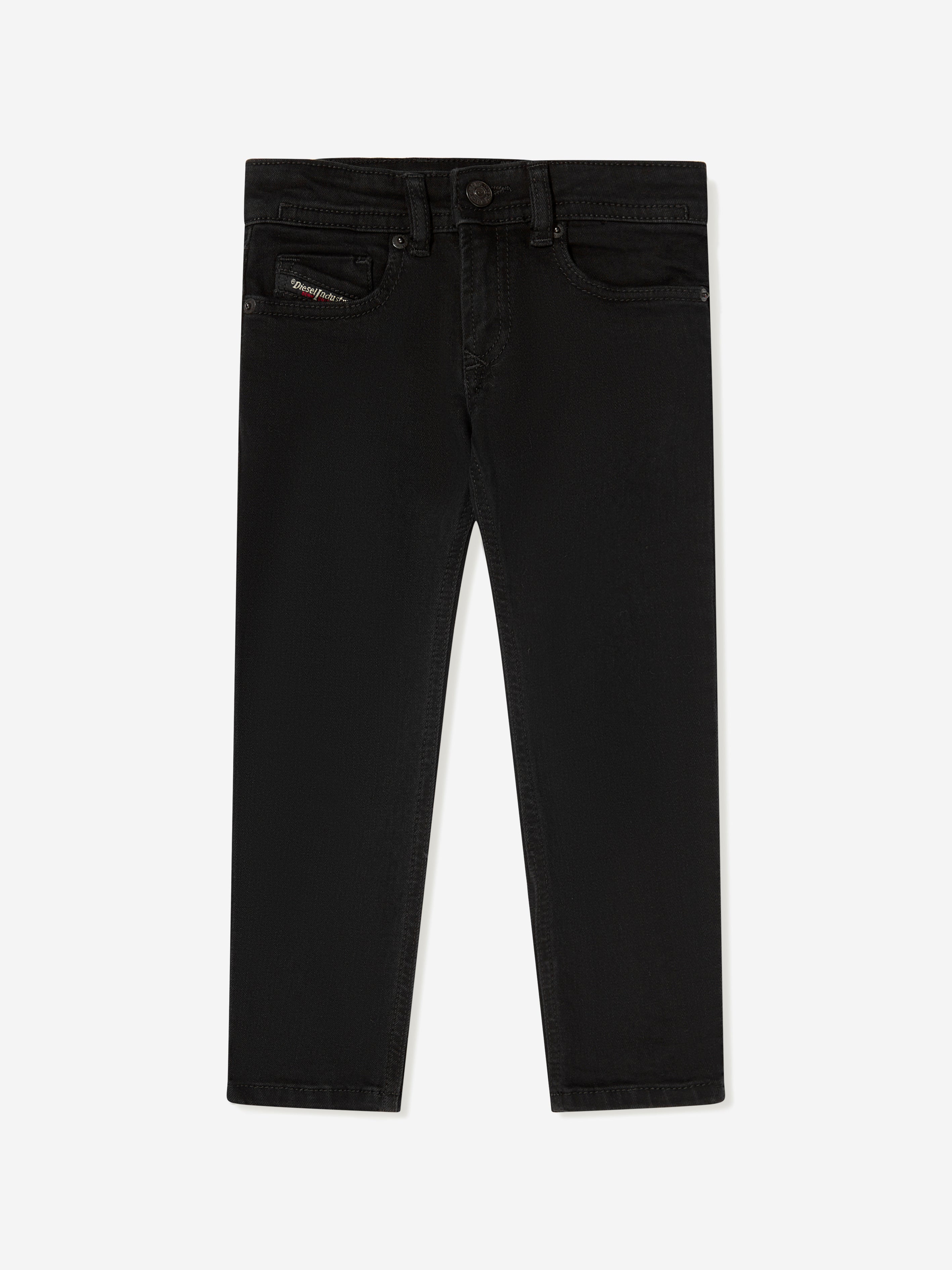 Diesel Boys Regular Fit Jeans in Black Free Shipping Outlet Locations