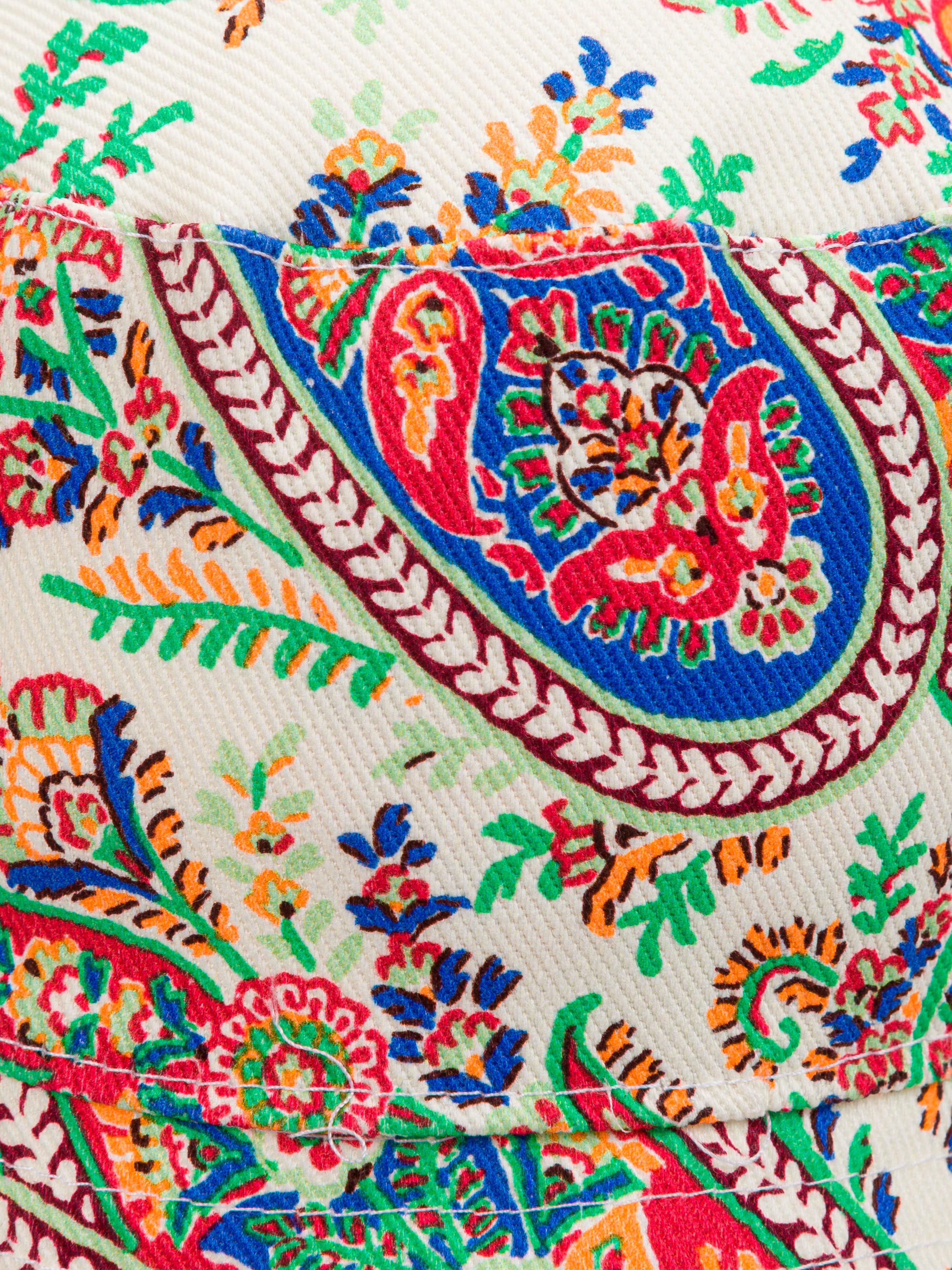 Etro Girls Reversible Bucket Hat in Multicolour For Sale For Sale