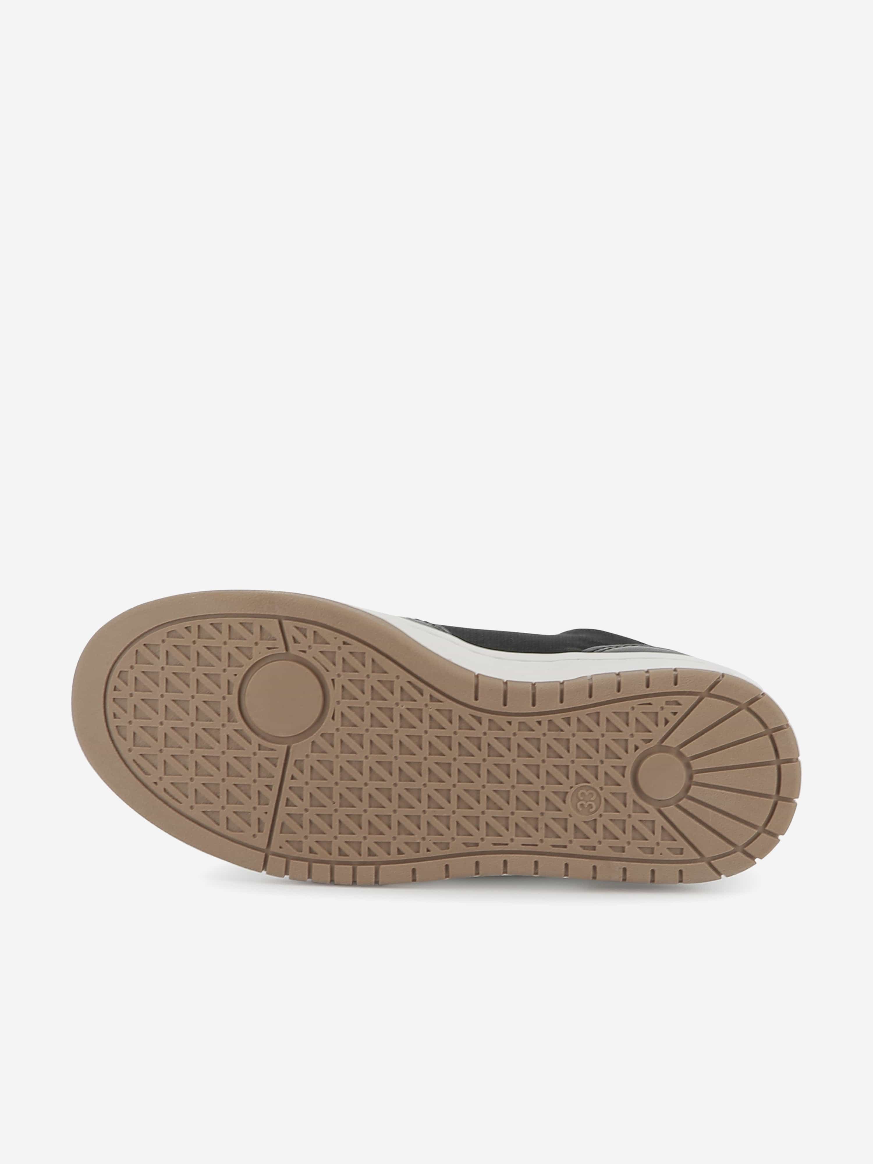 BOSS Boys Logo Trainers in Black Outlet Sale Online