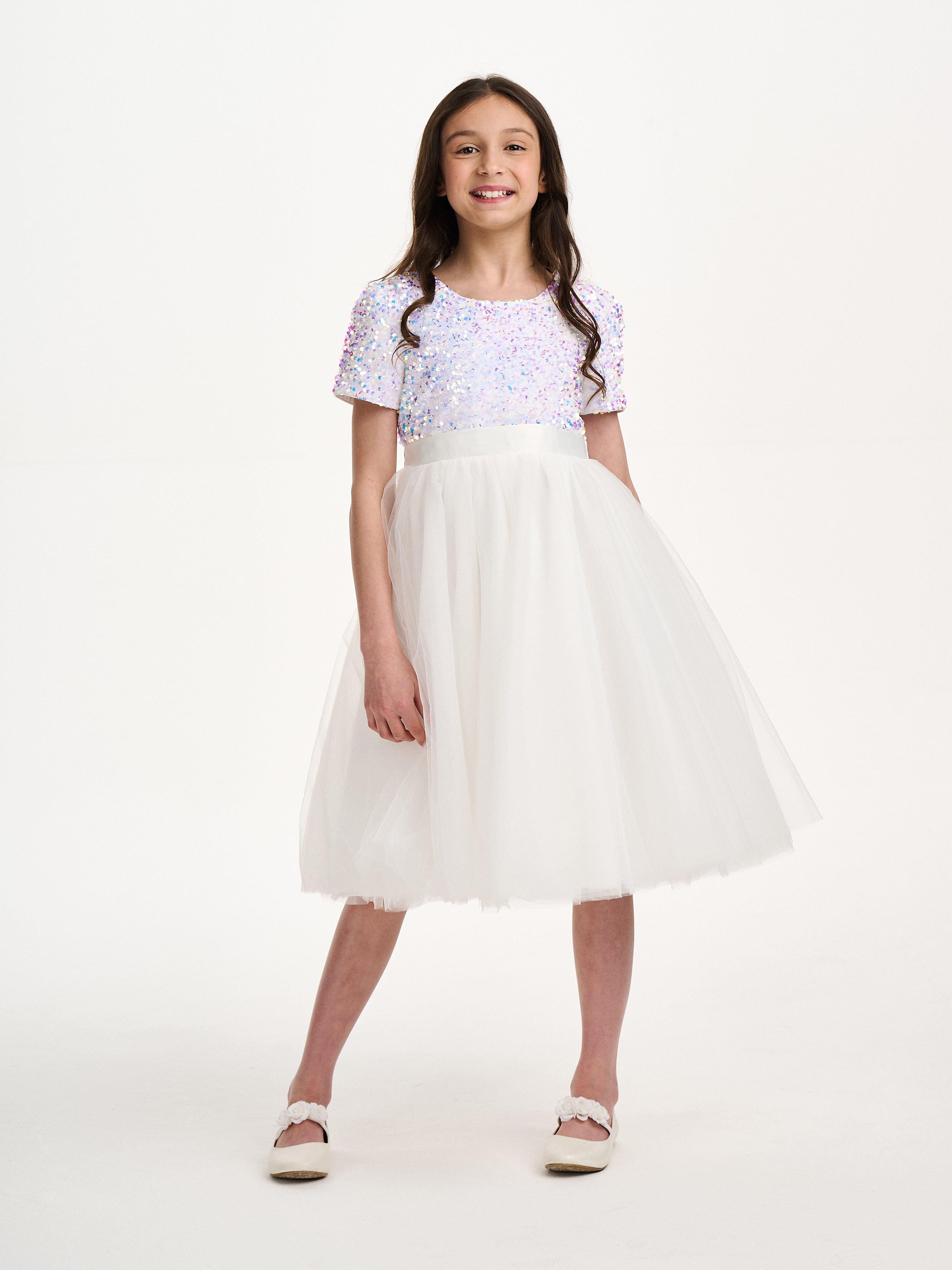 Girls Diamond Dazzle Dress in Blue Pay With Visa Cheap Pice