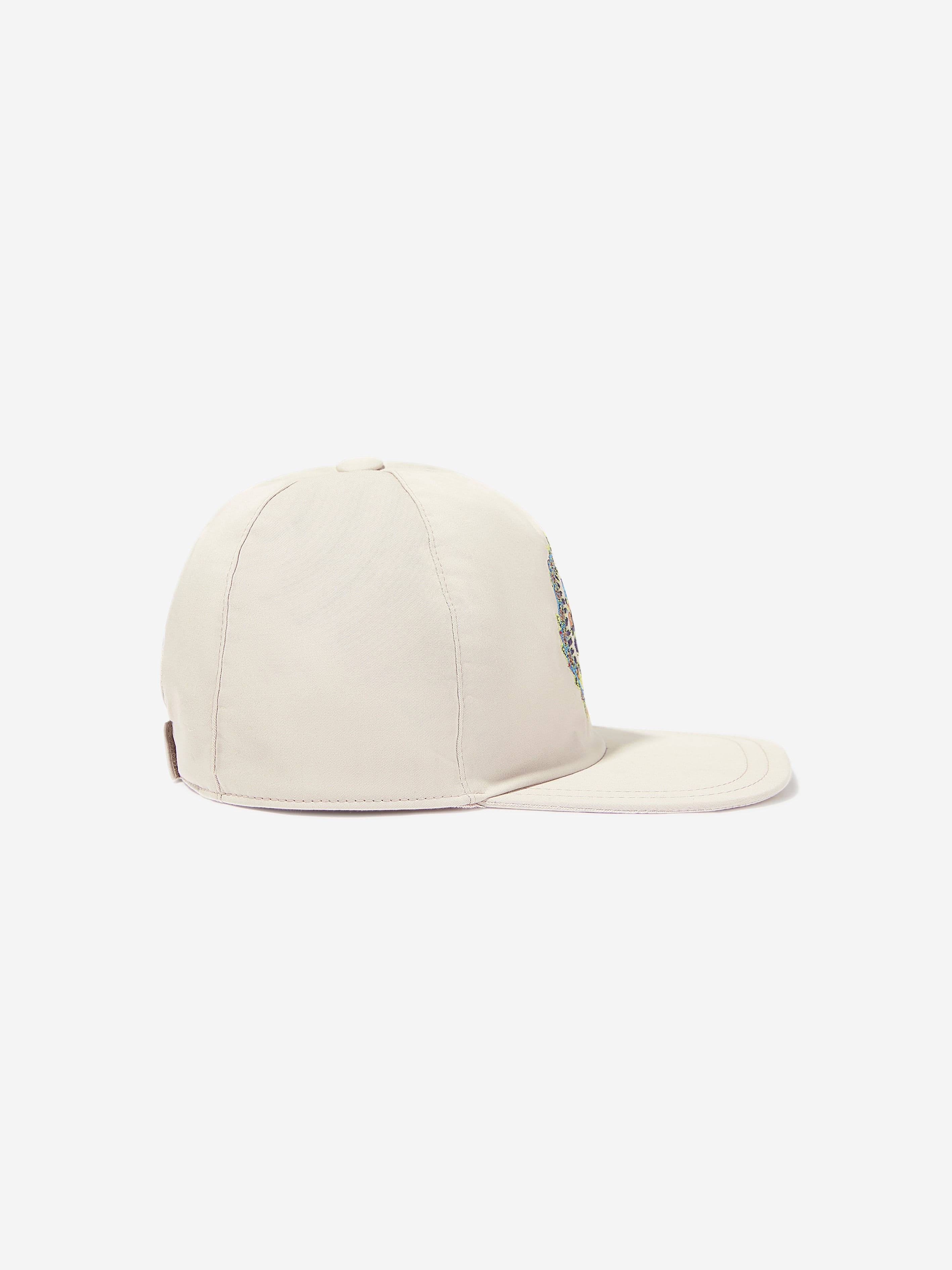 Etro Boys Crest Logo Cap in Beige Free Shipping 2025 Unisex