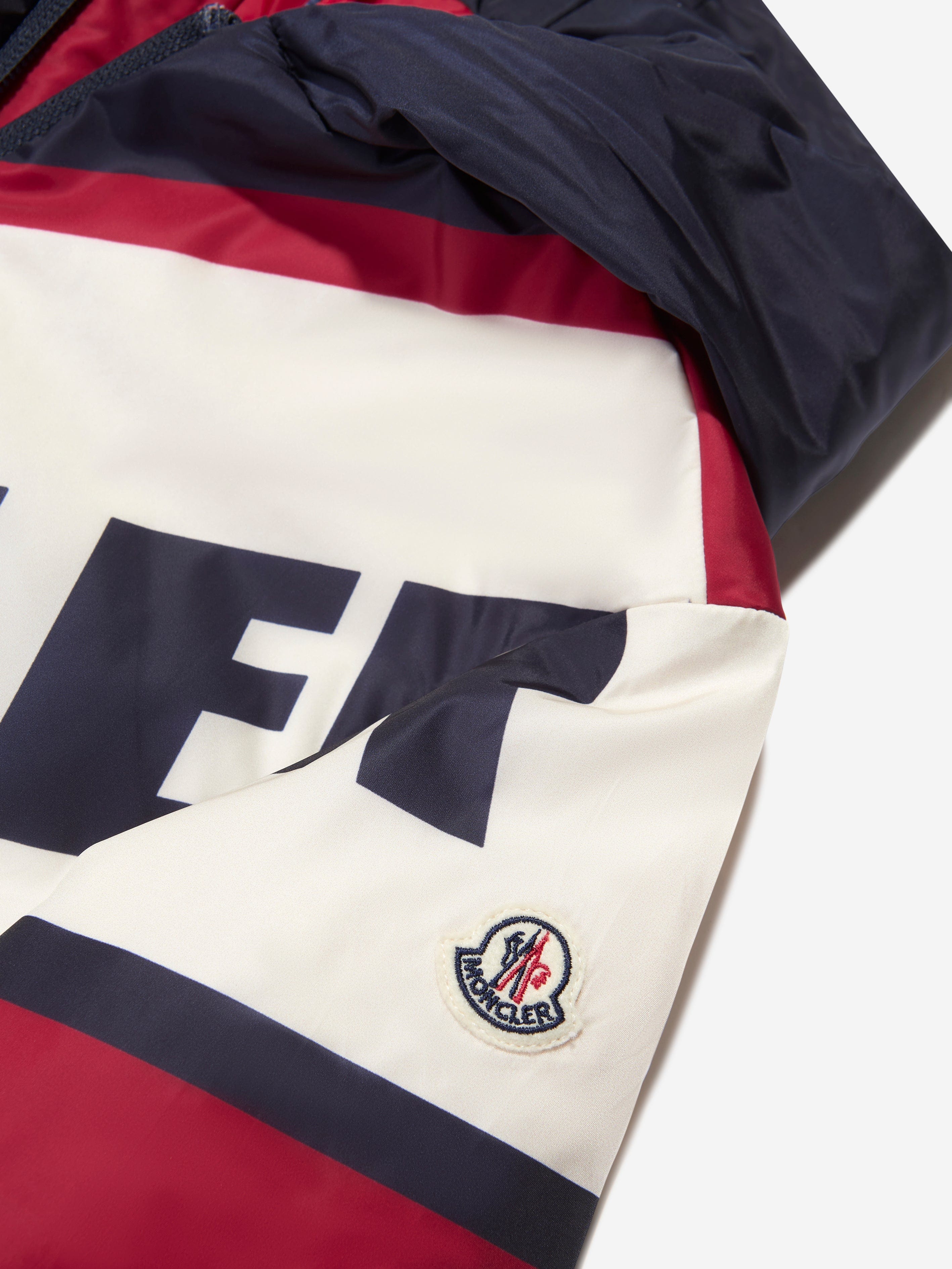 Moncler Boys Logo Jacket Free Shipping Top Quality
