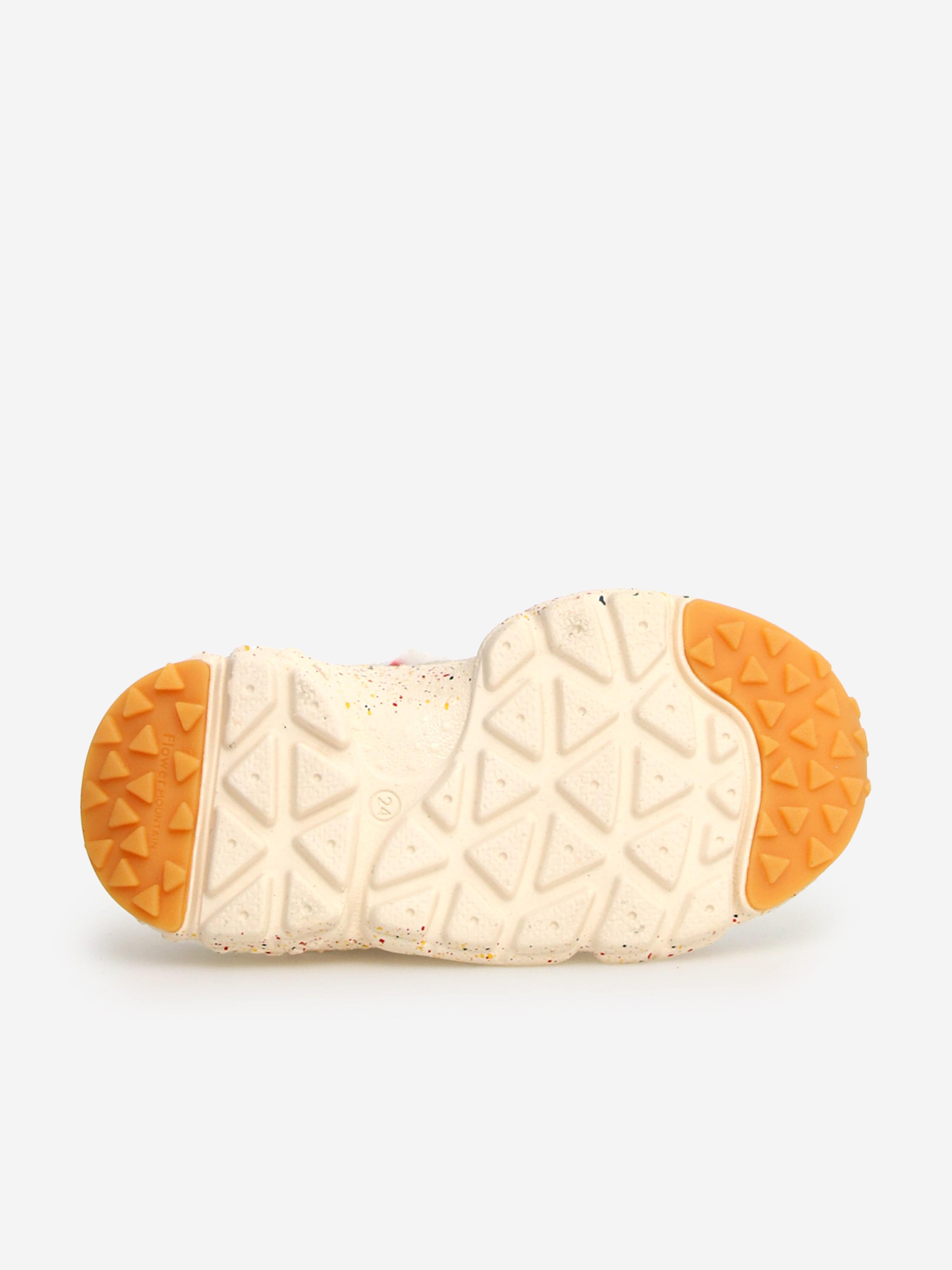 Flower Mountain Kids Raikiri Trainers in Ivory Outlet New Arrival