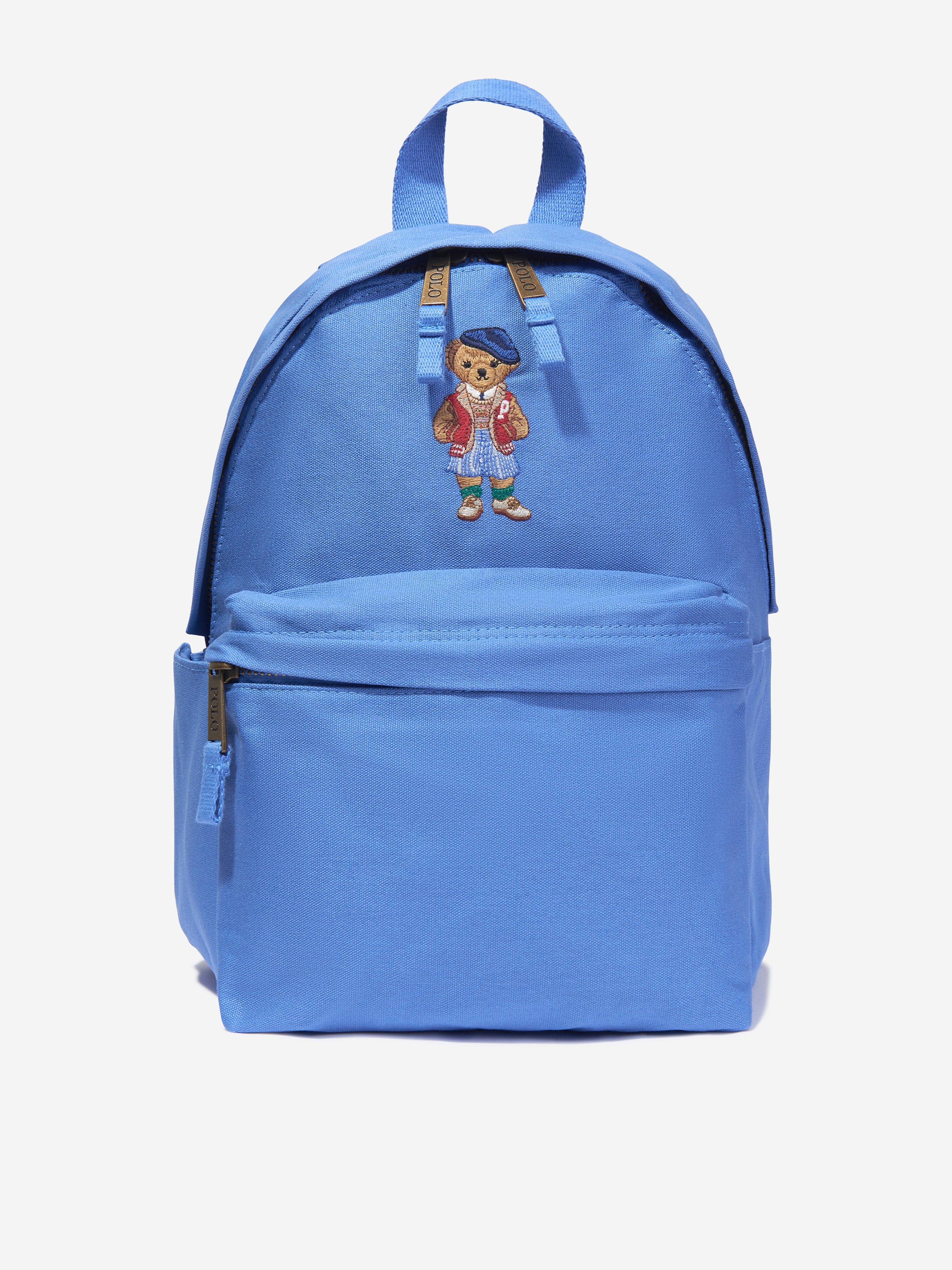 Ralph Lauren Kids Bear Backpack in Blue (44cm) Choice Cheap Pice