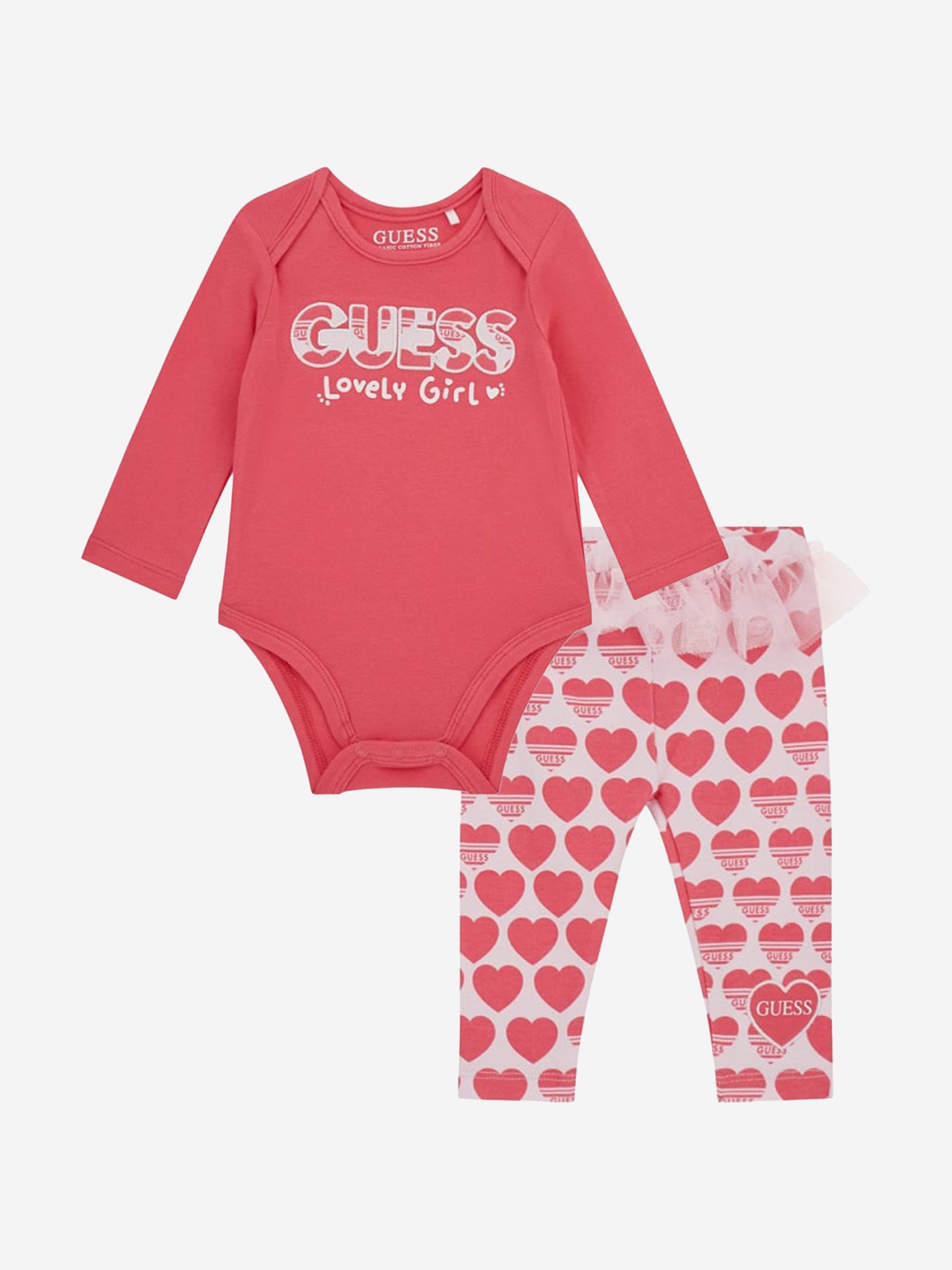 Baby Girls Bodysuit Set in Pink The Cheapest Cheap Online