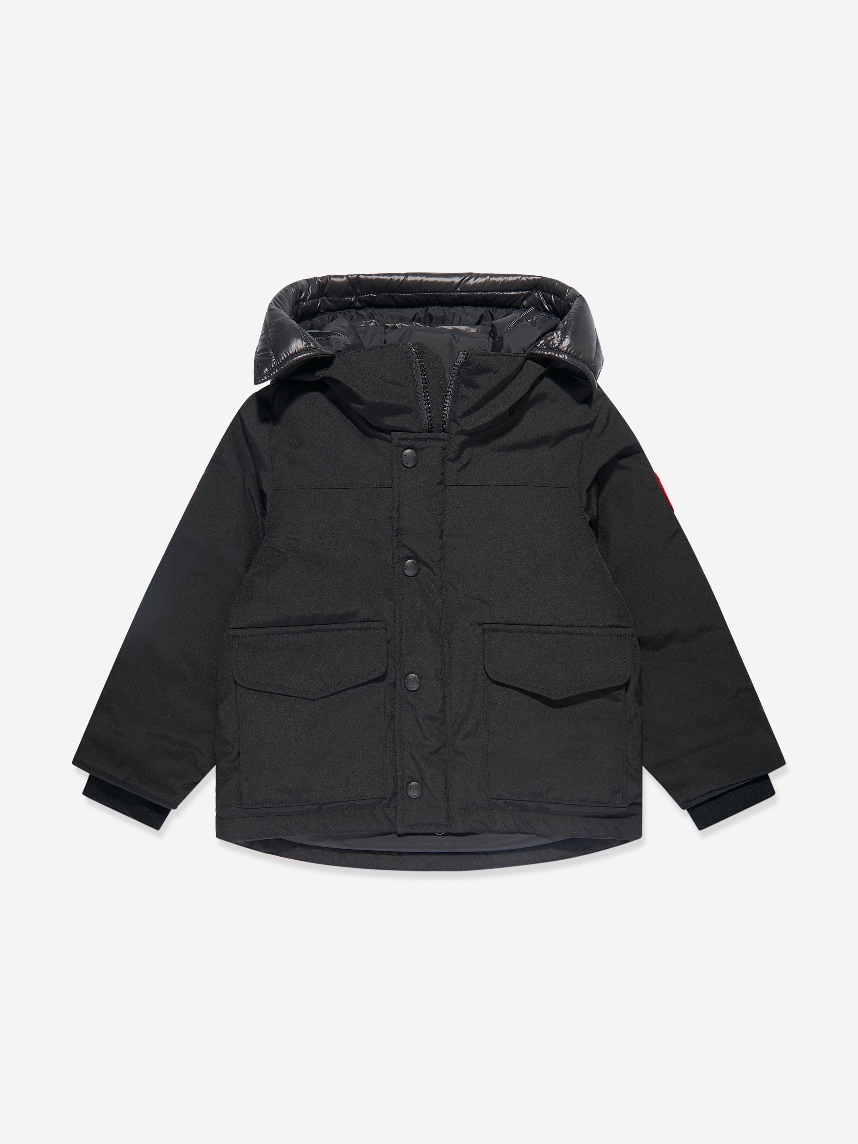 Canada Goose Kids Lynx Parka in Black Discounts Sale Online