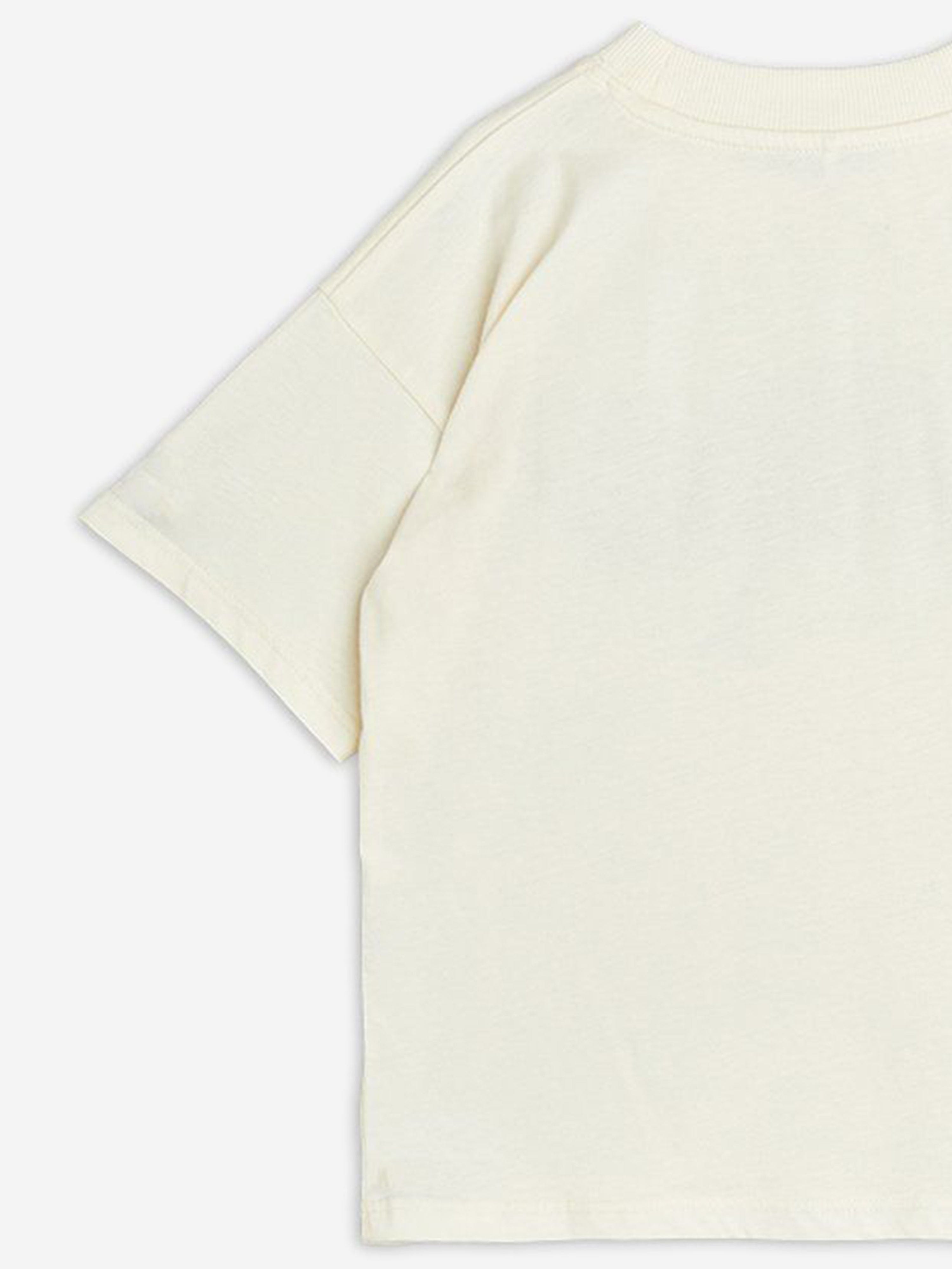 Boys Lizard T-Shirt in Ivory Very Cheap Sale Online