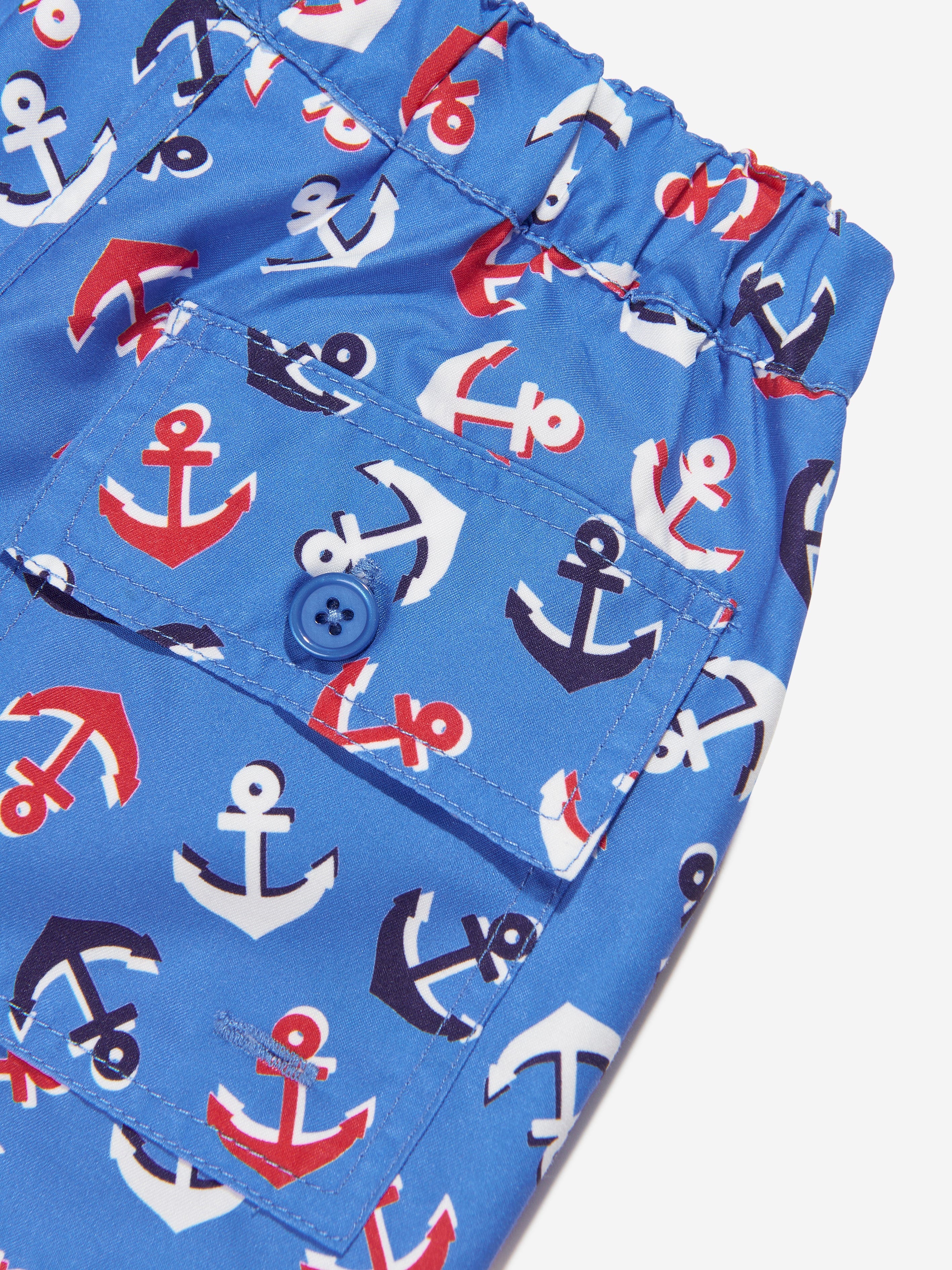 Rachel Riley Baby Boys Anchor Swim Shorts in Blue Big Discount Cheap Pice