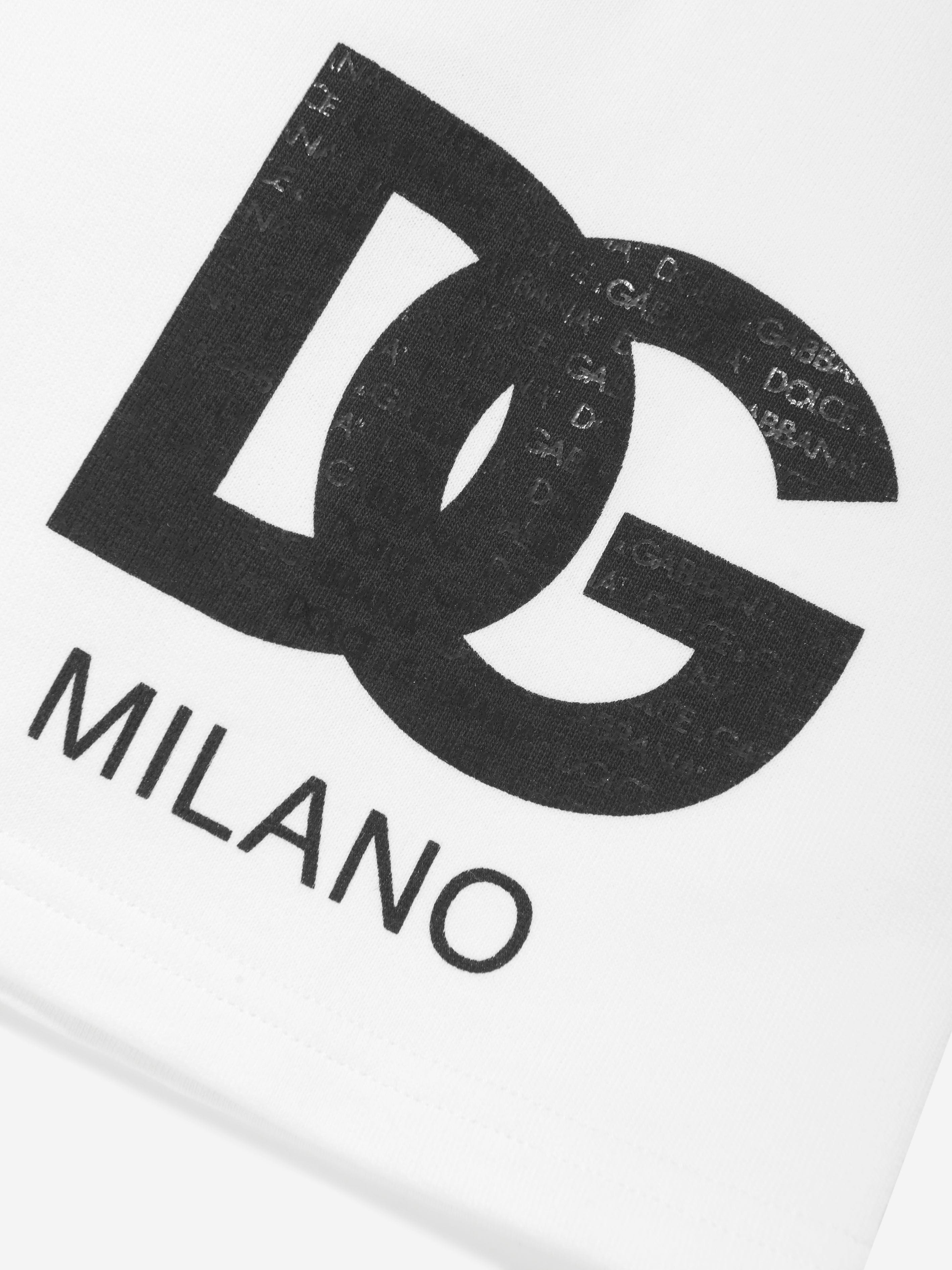Dolce & Gabbana Boys Milano Bermuda Shorts in White Best Pices