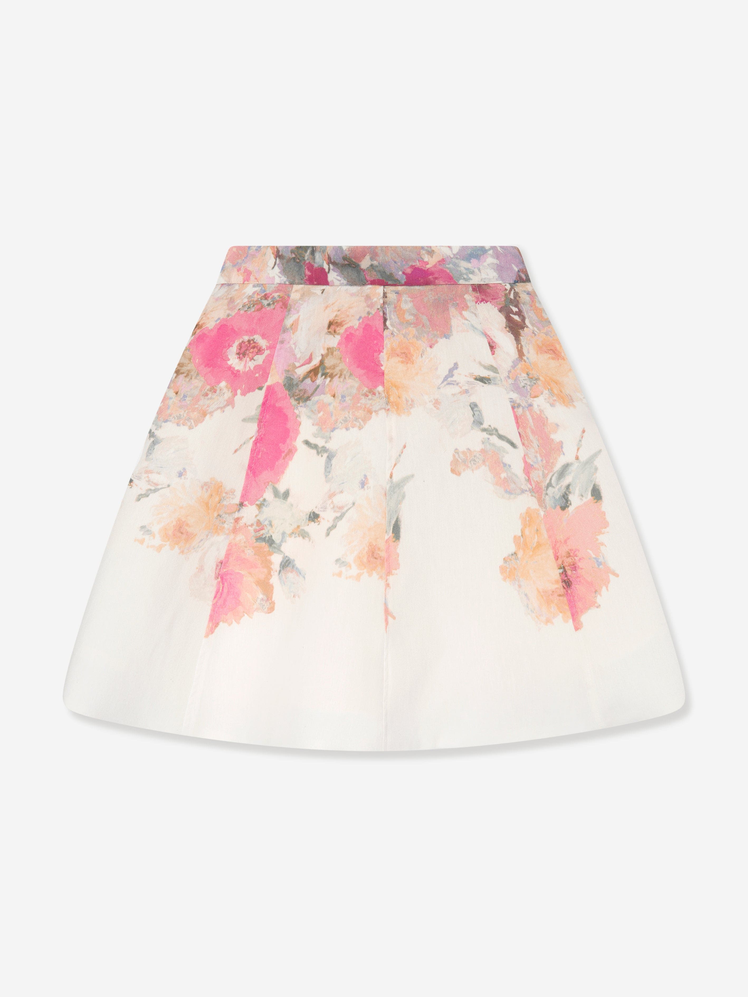 Marchesa Girls Flower Print Skirt in Multicolour Visit
