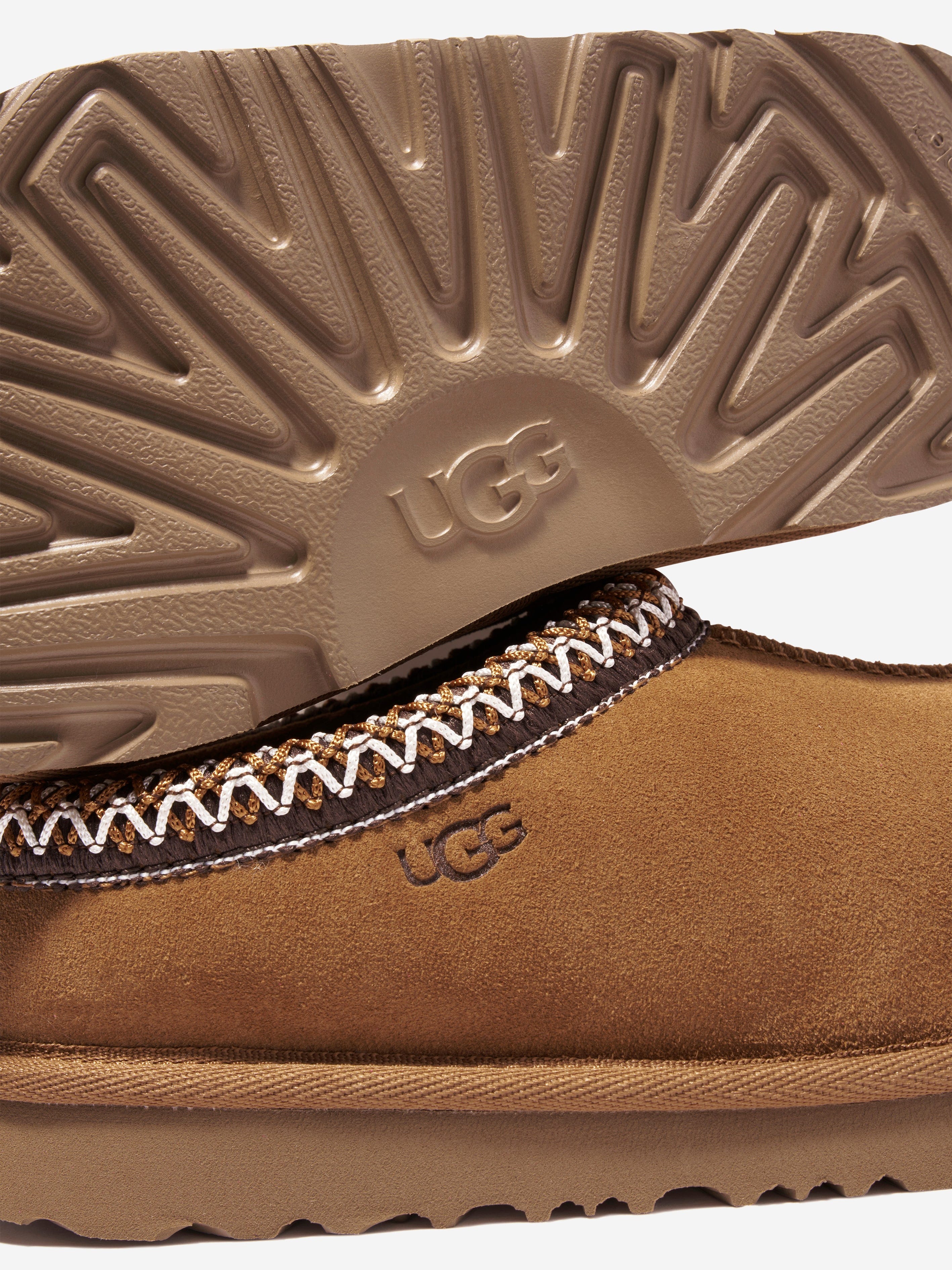 UGG Kids Tasman II Slippers in Brown Clearance Free Shipping